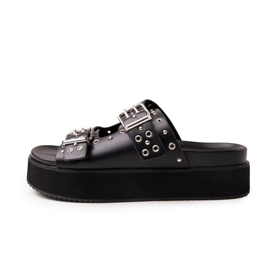 RAID Jenni Chunky Sandals in Black