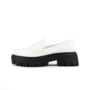 RAID Jeanette Chunky Shoes in White