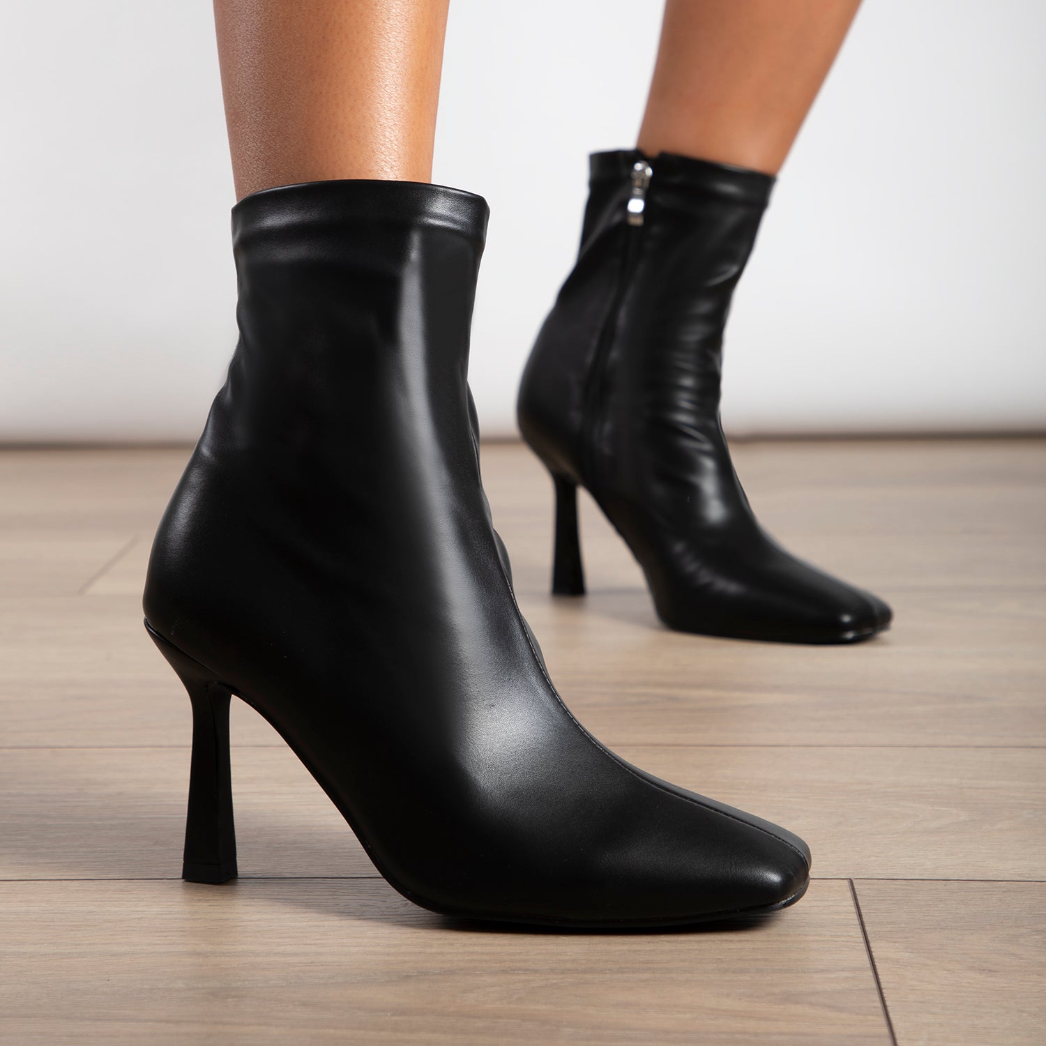 RAID Colbie Wide Fit Ankle Boot in Black