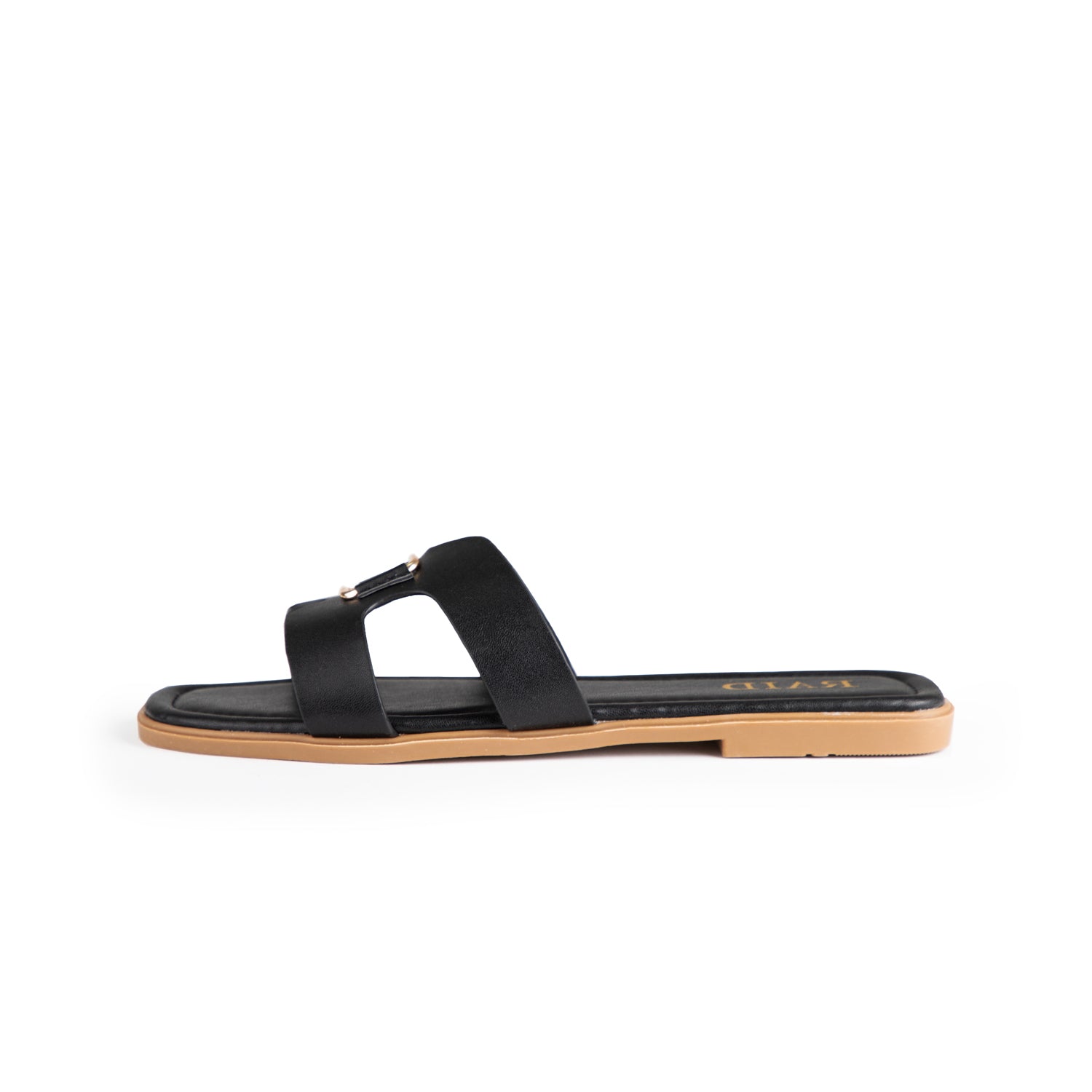 RAID Enola Flat Mules in Black