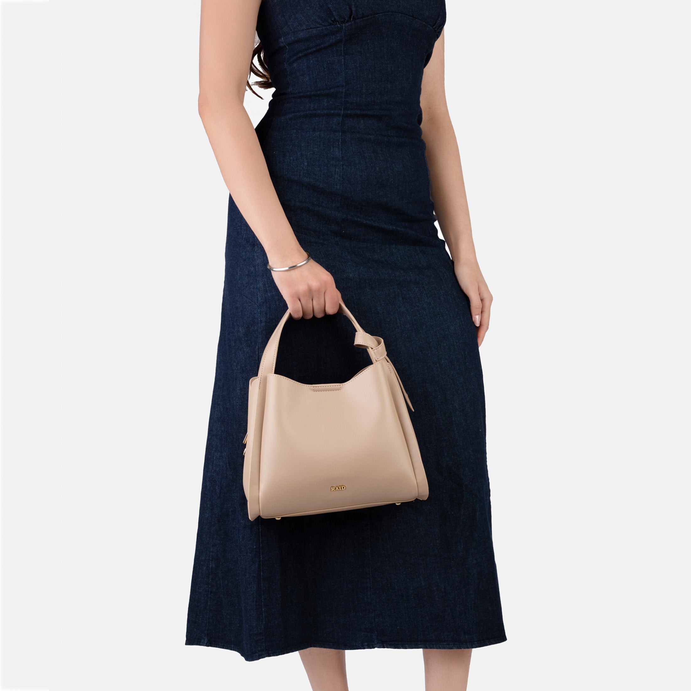 RAID Ava Handbag in Cream