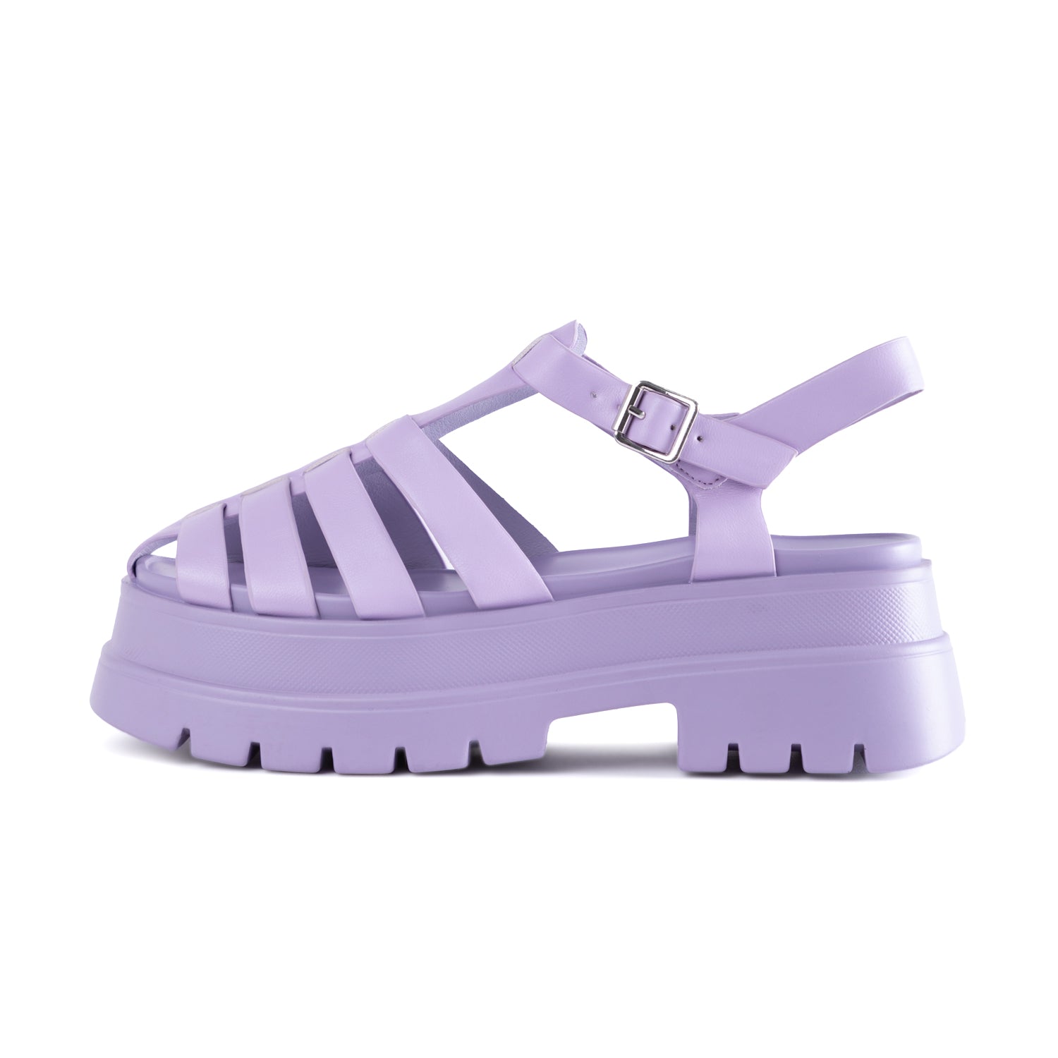 RAID Alaiya Fisherman Chunky Sandal in Lilac