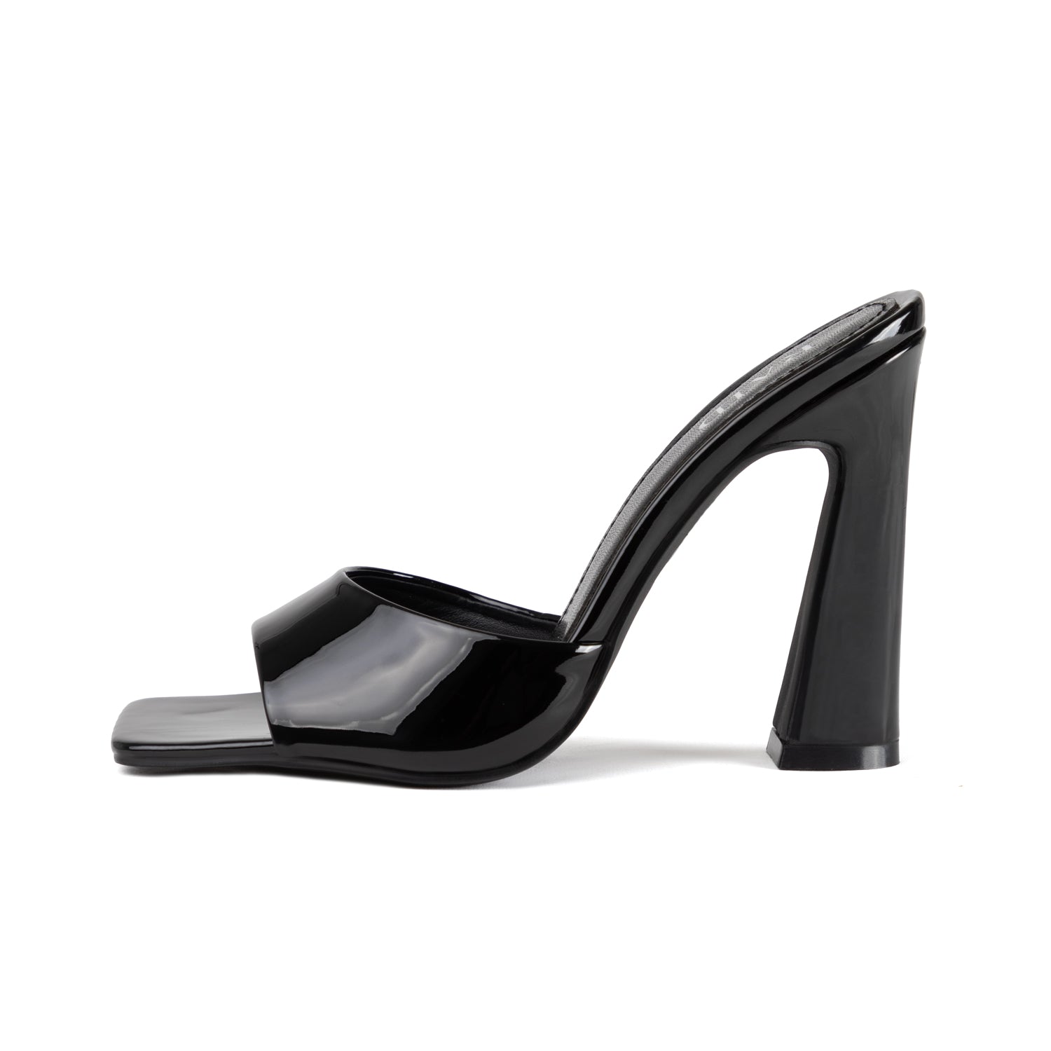 RAID Alenna Heeled Mules in Black