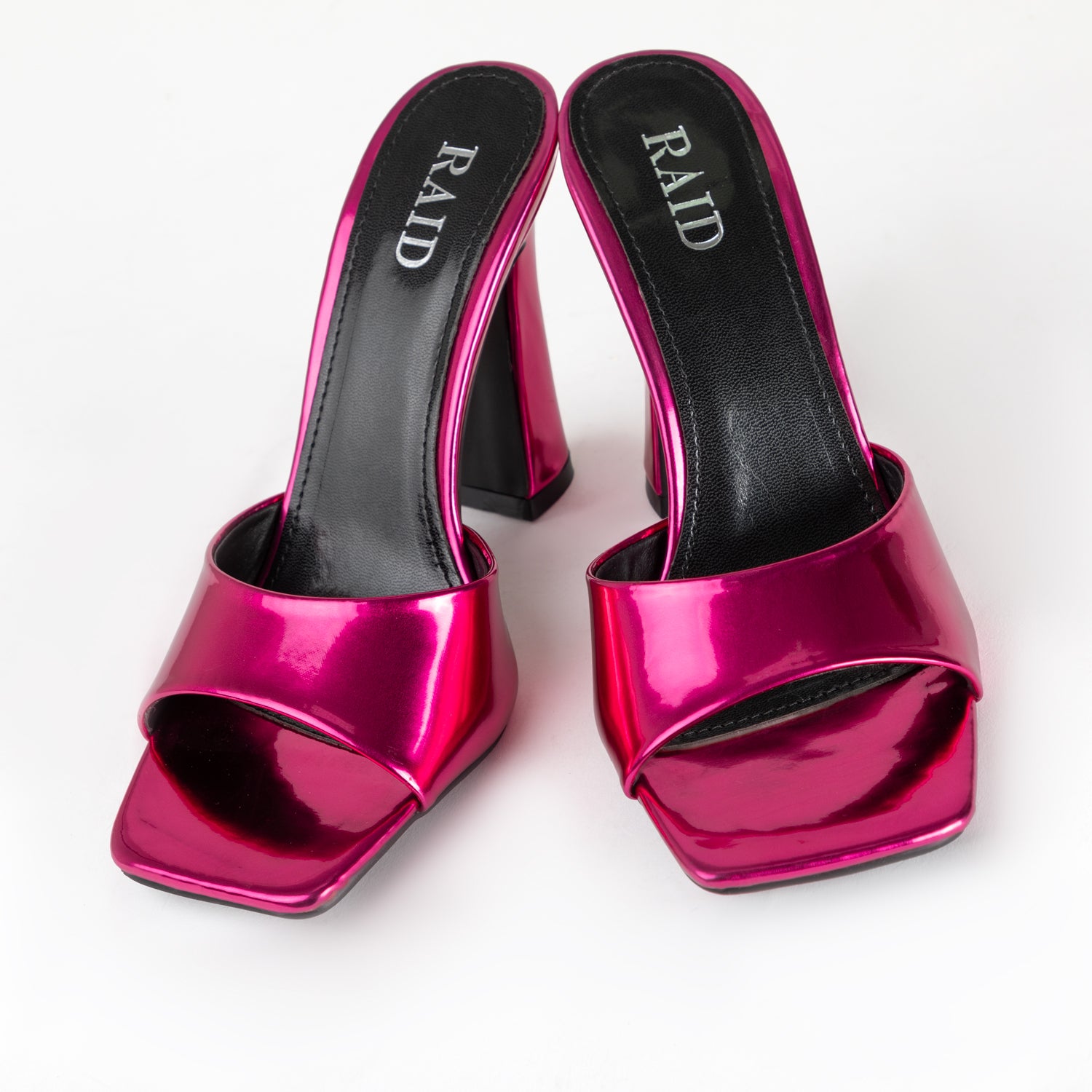 RAID Alenna Heeled Mules in Pink