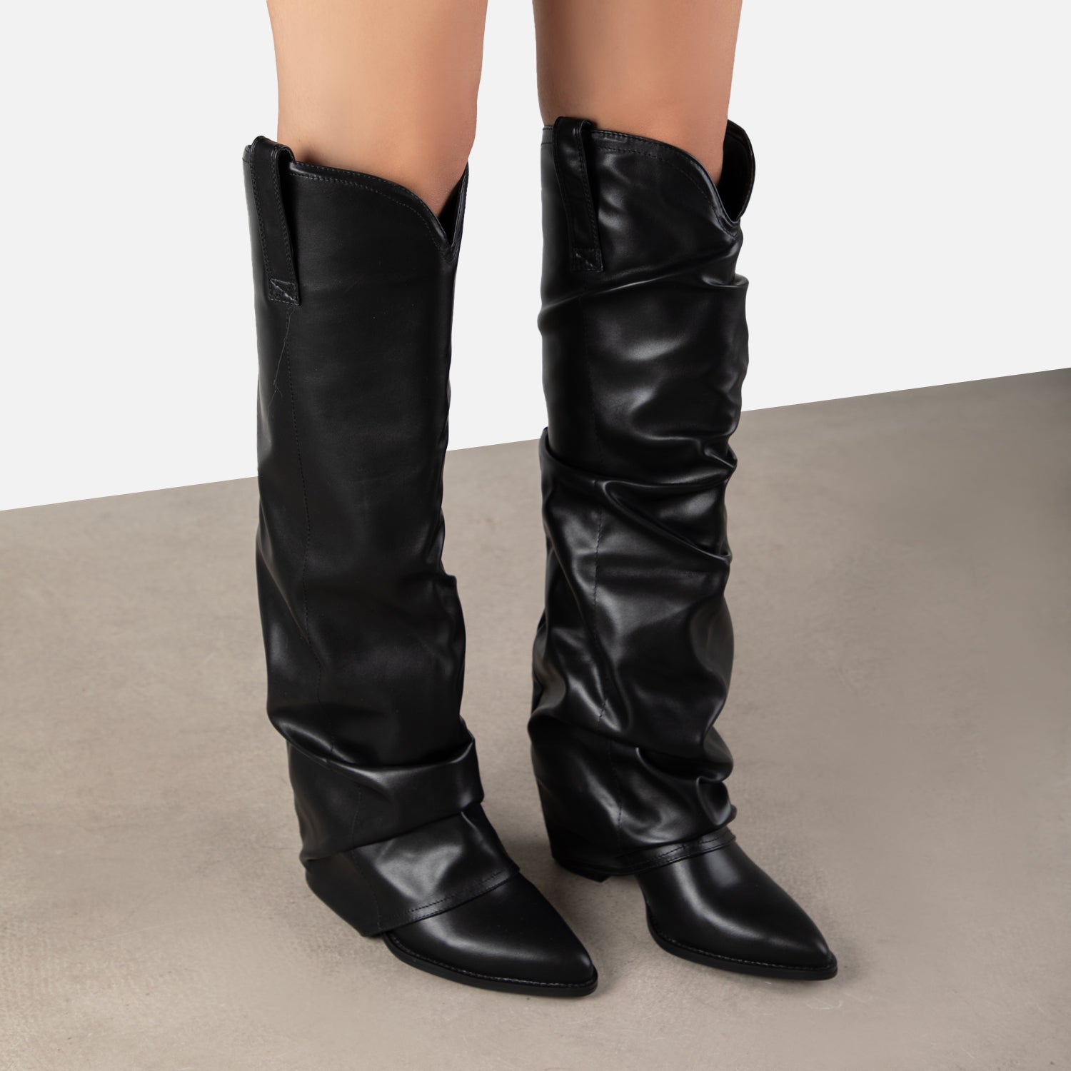 RAID Audrella Long Boots in Black