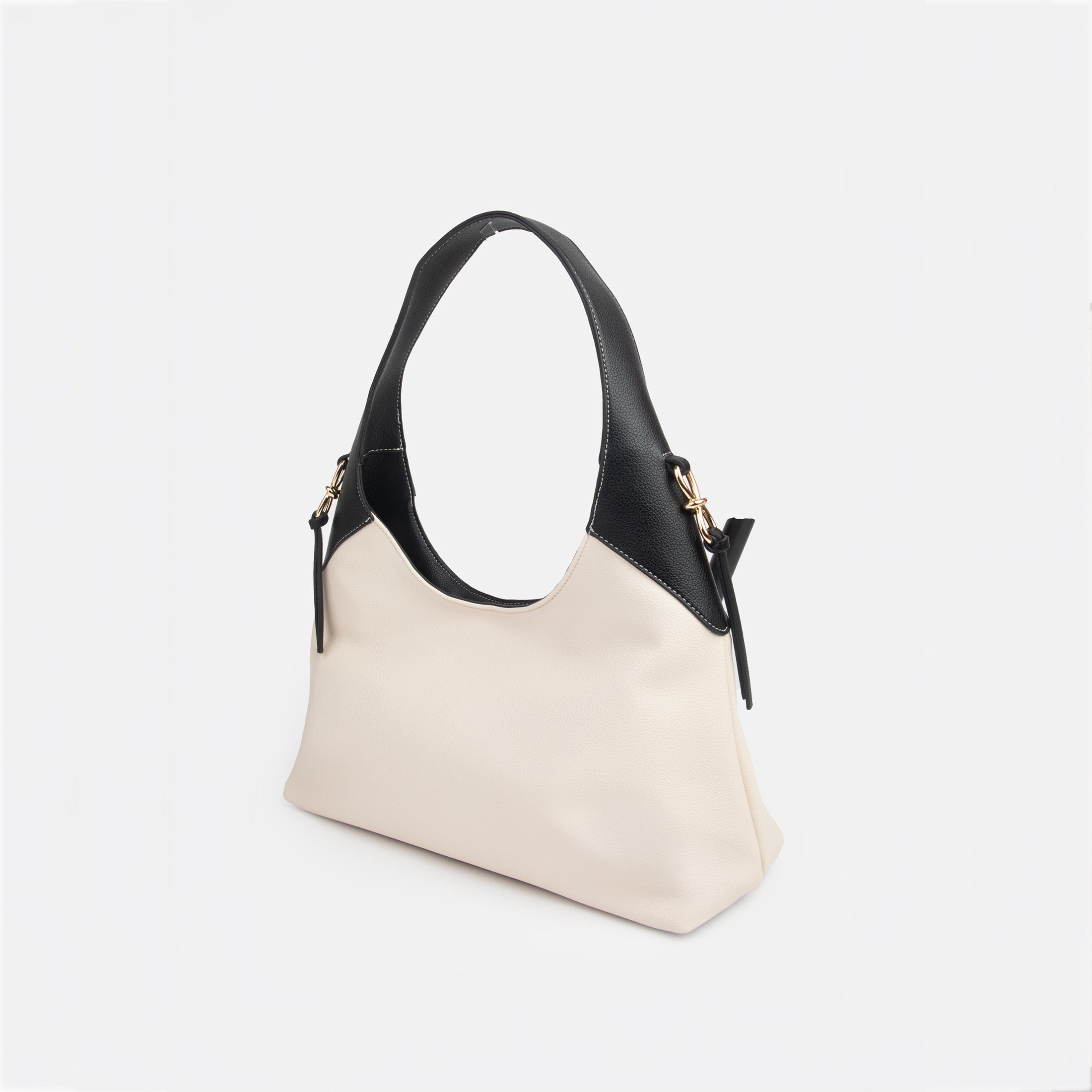 RAID Beverly Shoulder Bag in Black and Cream