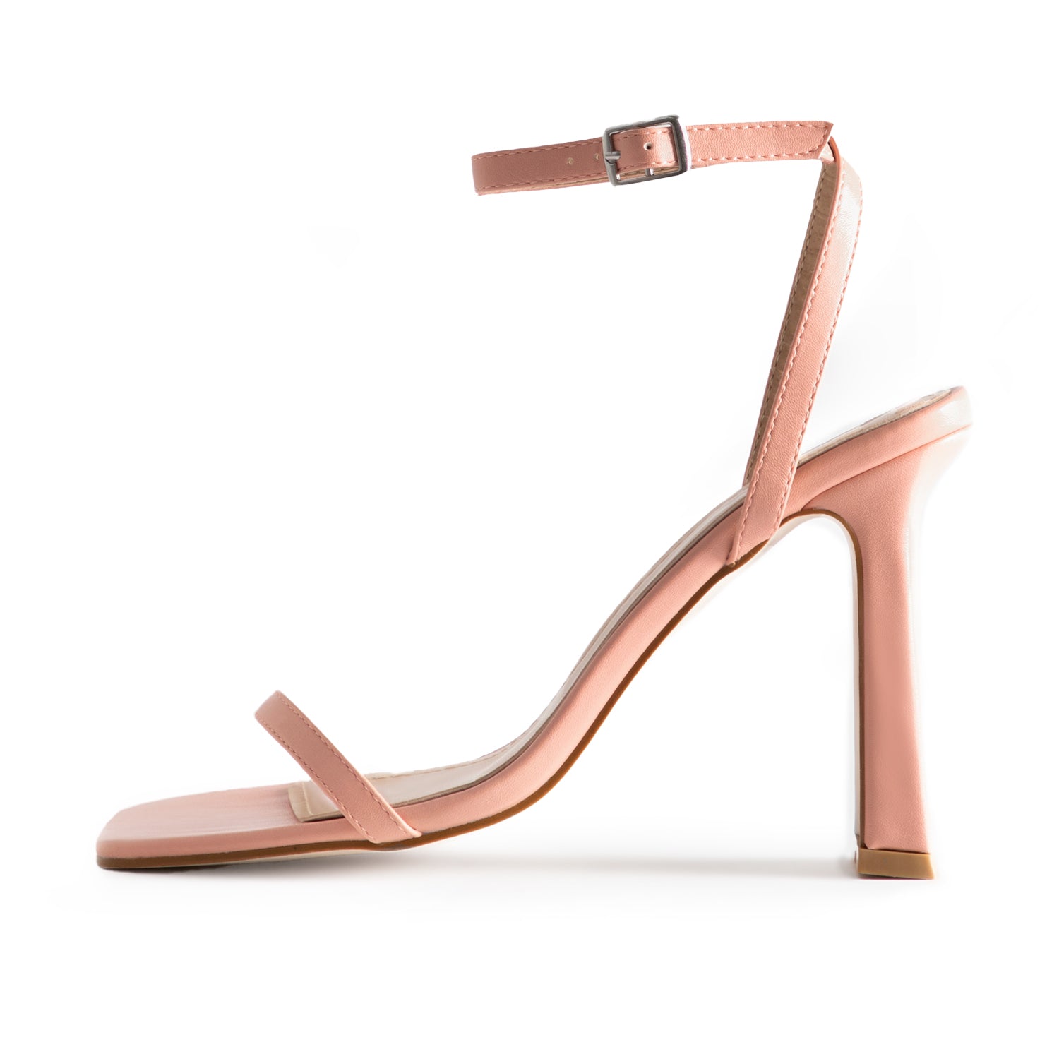 RAID Beonica Heeled Sandal in Nude