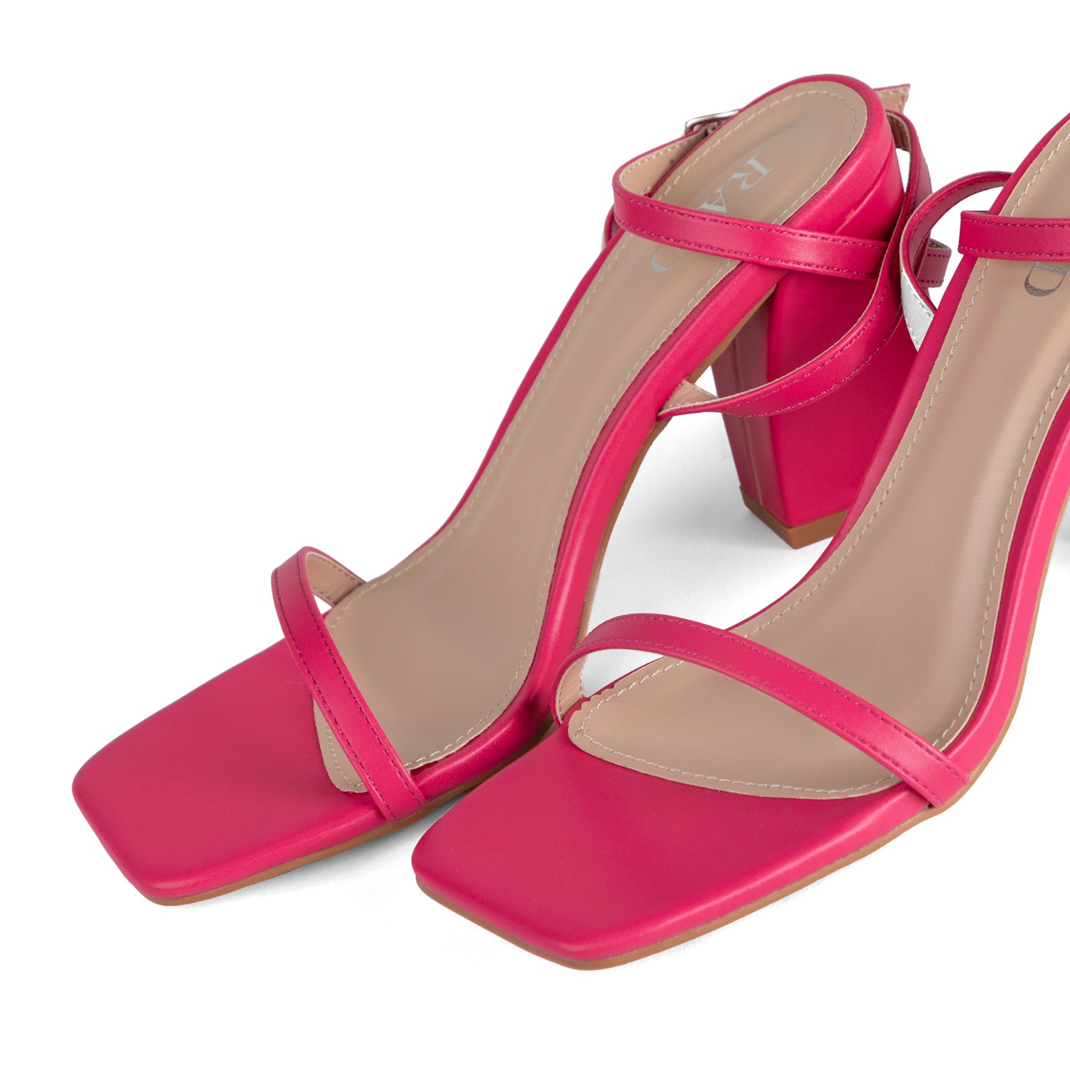 RAID Blaire Block Heels in Pink