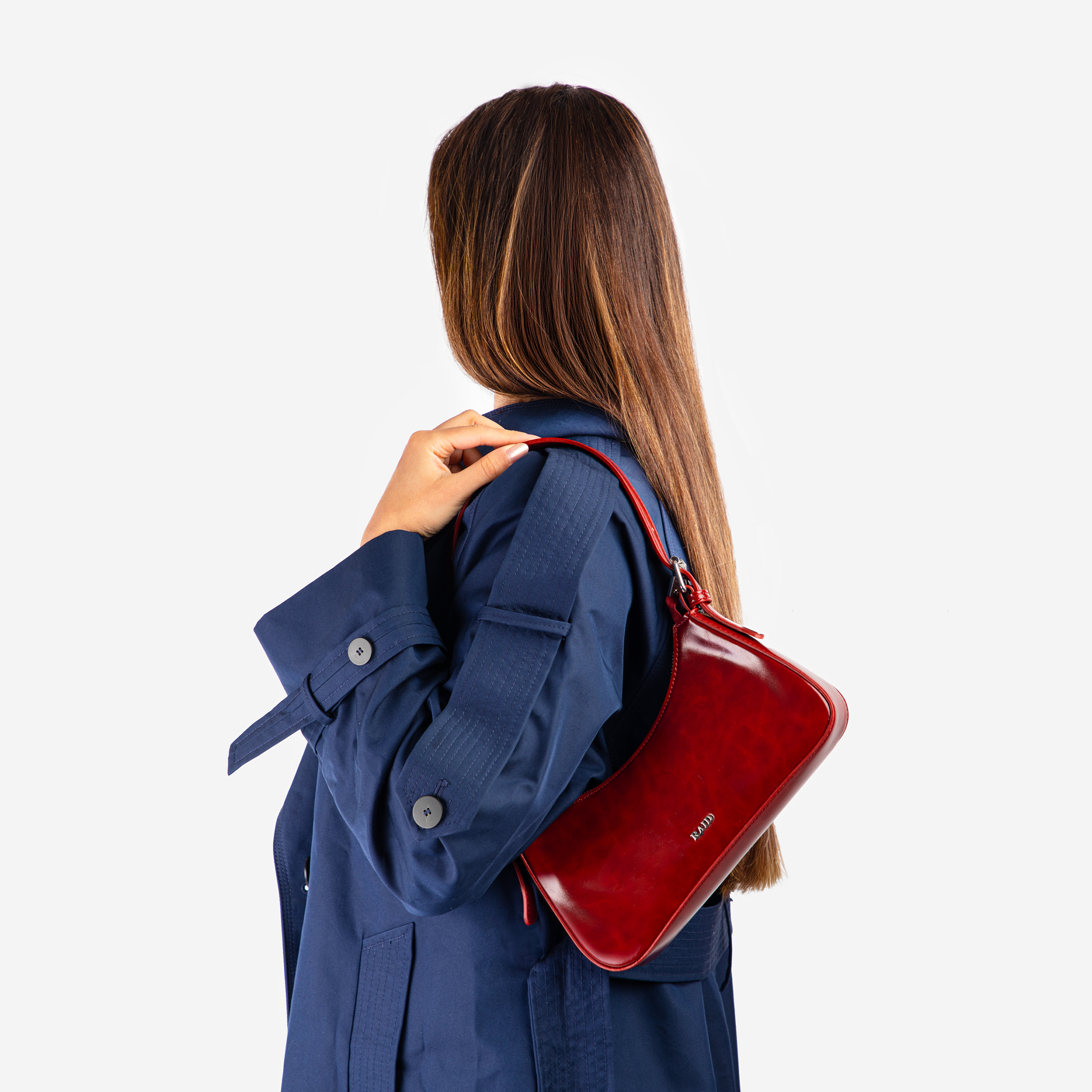 RAID Clarisse Shoulder Bag in Burgundy