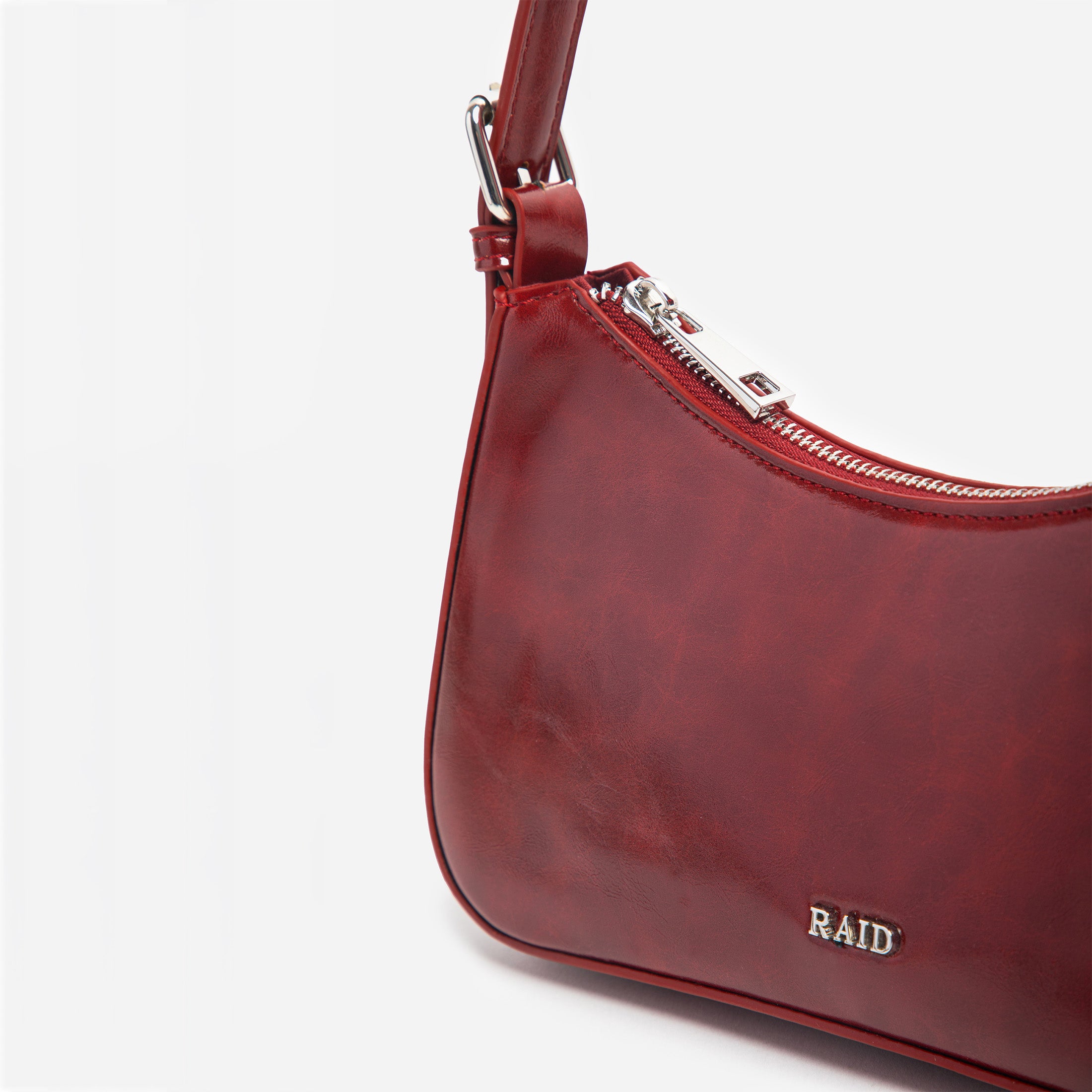 RAID Clarisse Shoulder Bag in Burgundy