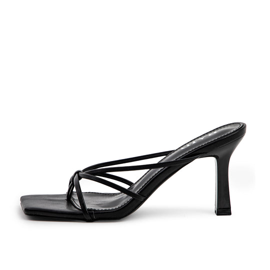 RAID Evena Heeled Sandals in Black