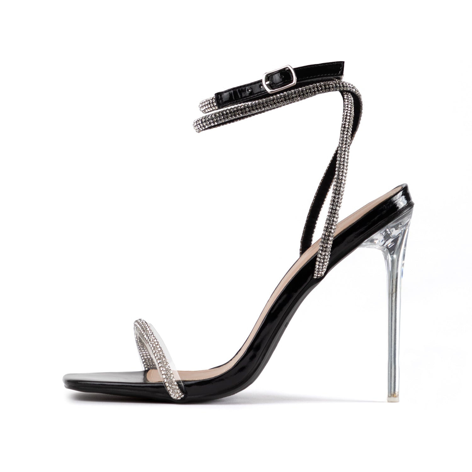 RAID Emberly Stiletto Heels in Black