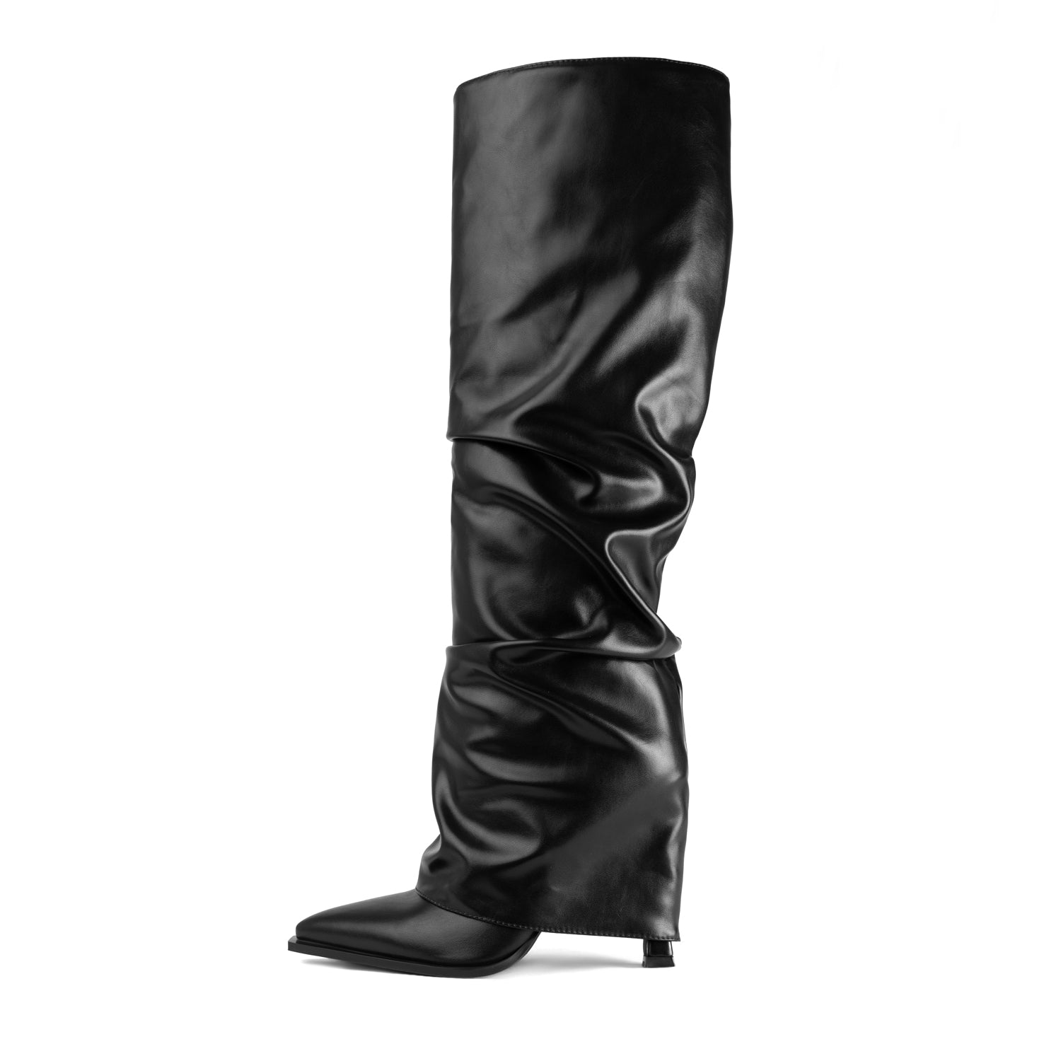 RAID Grandeur Knee High Boots in Black