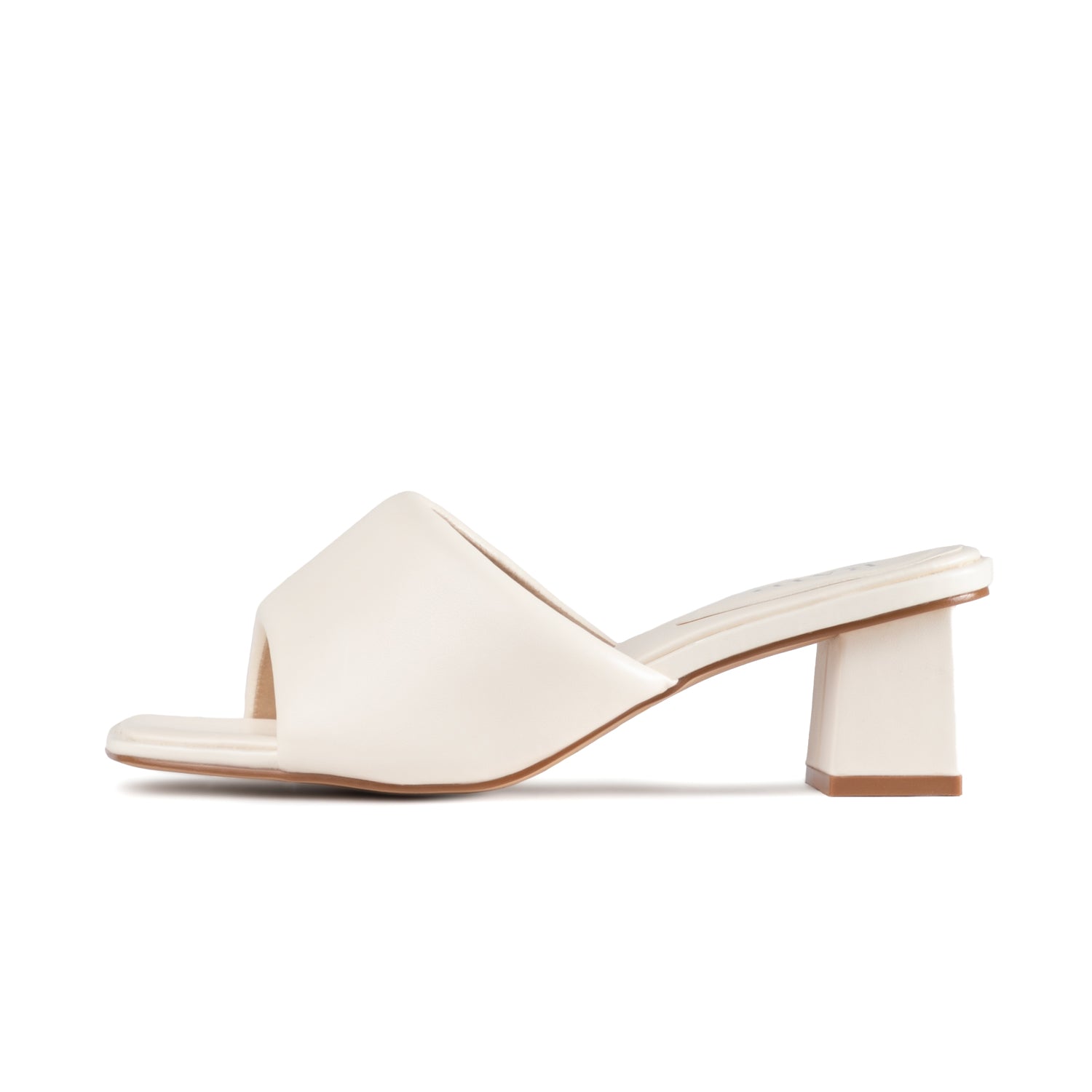 RAID Irmaa Low Block Mule in Cream