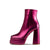 RAID Jadine Ankle Boot in Hot Pink