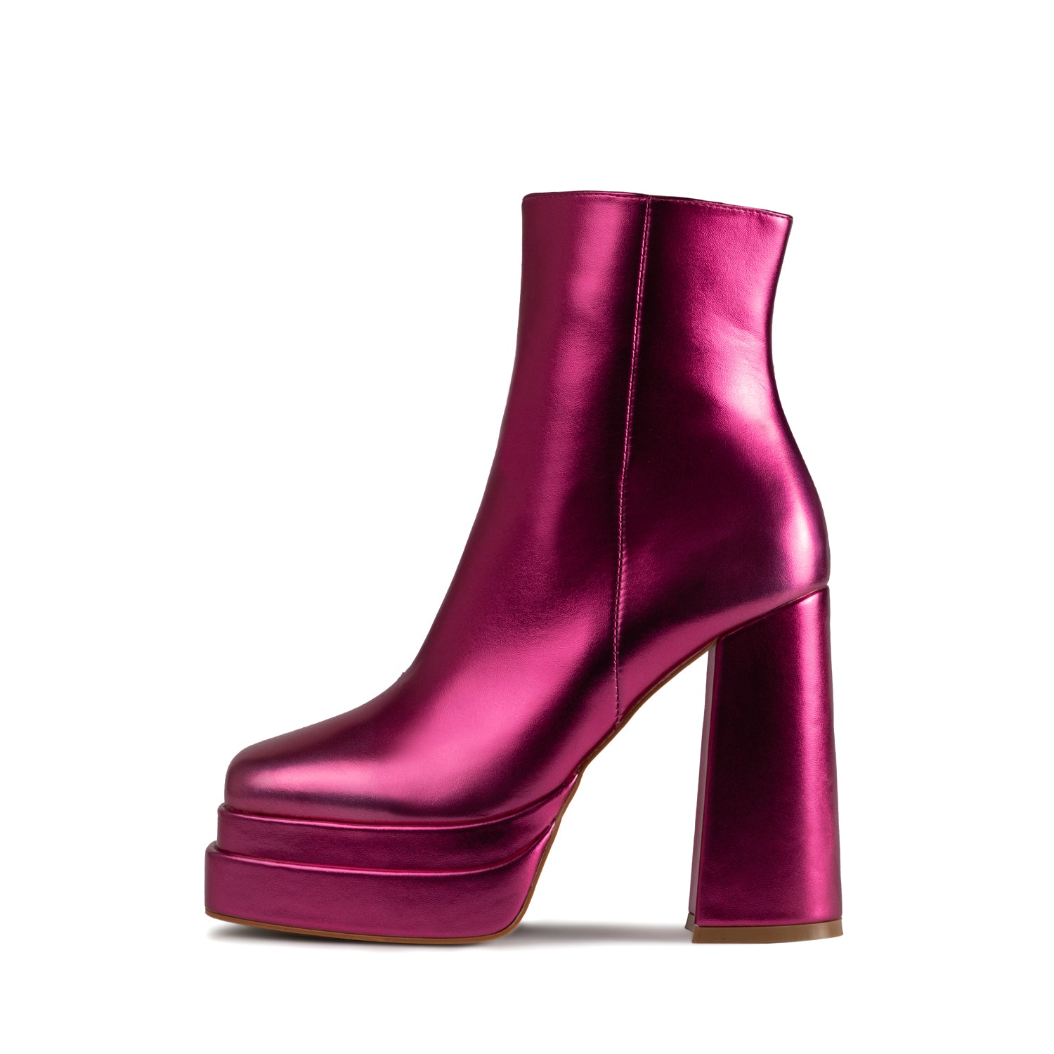 RAID Jadine Ankle Boot in Hot Pink