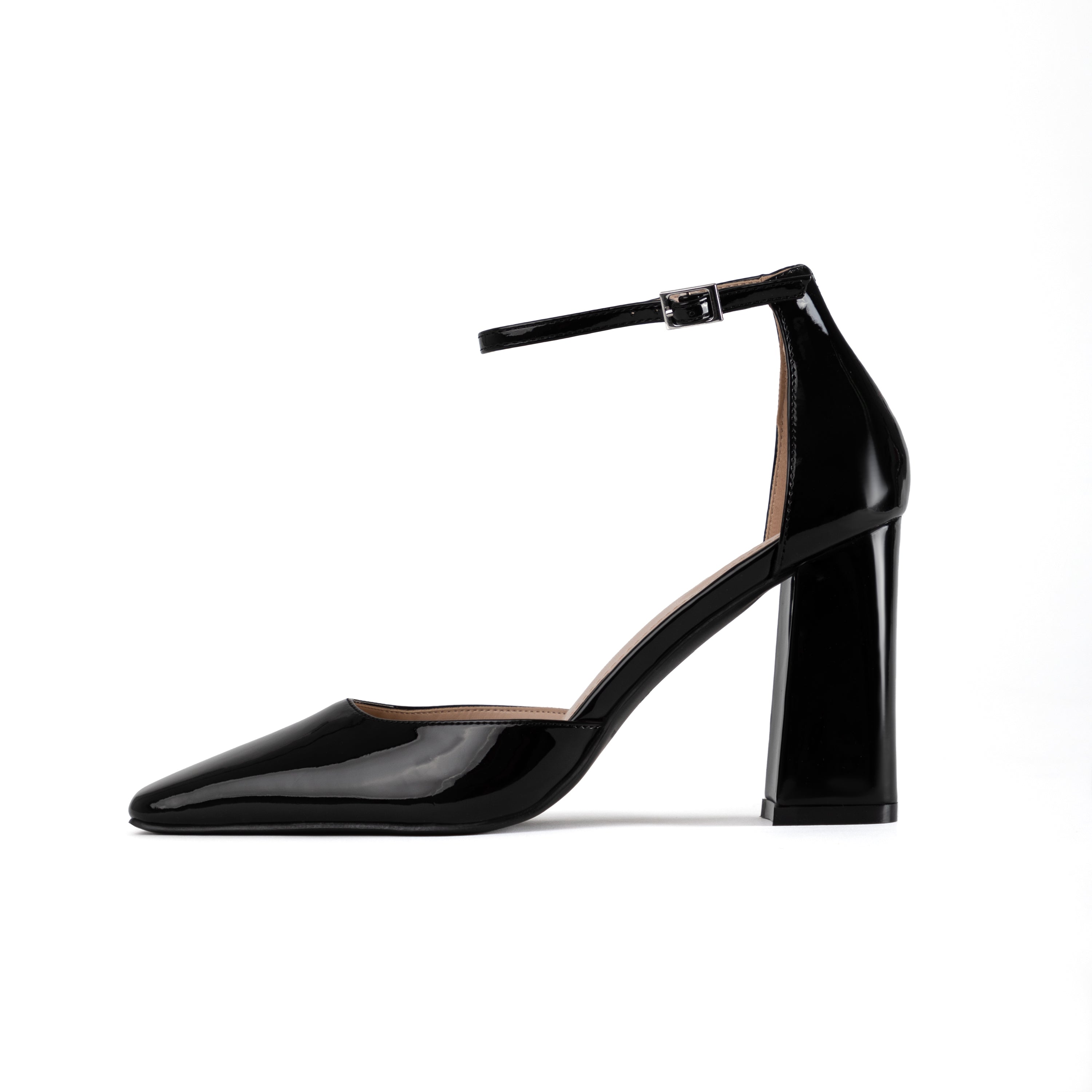 RAID Joycee Block Heels in Black