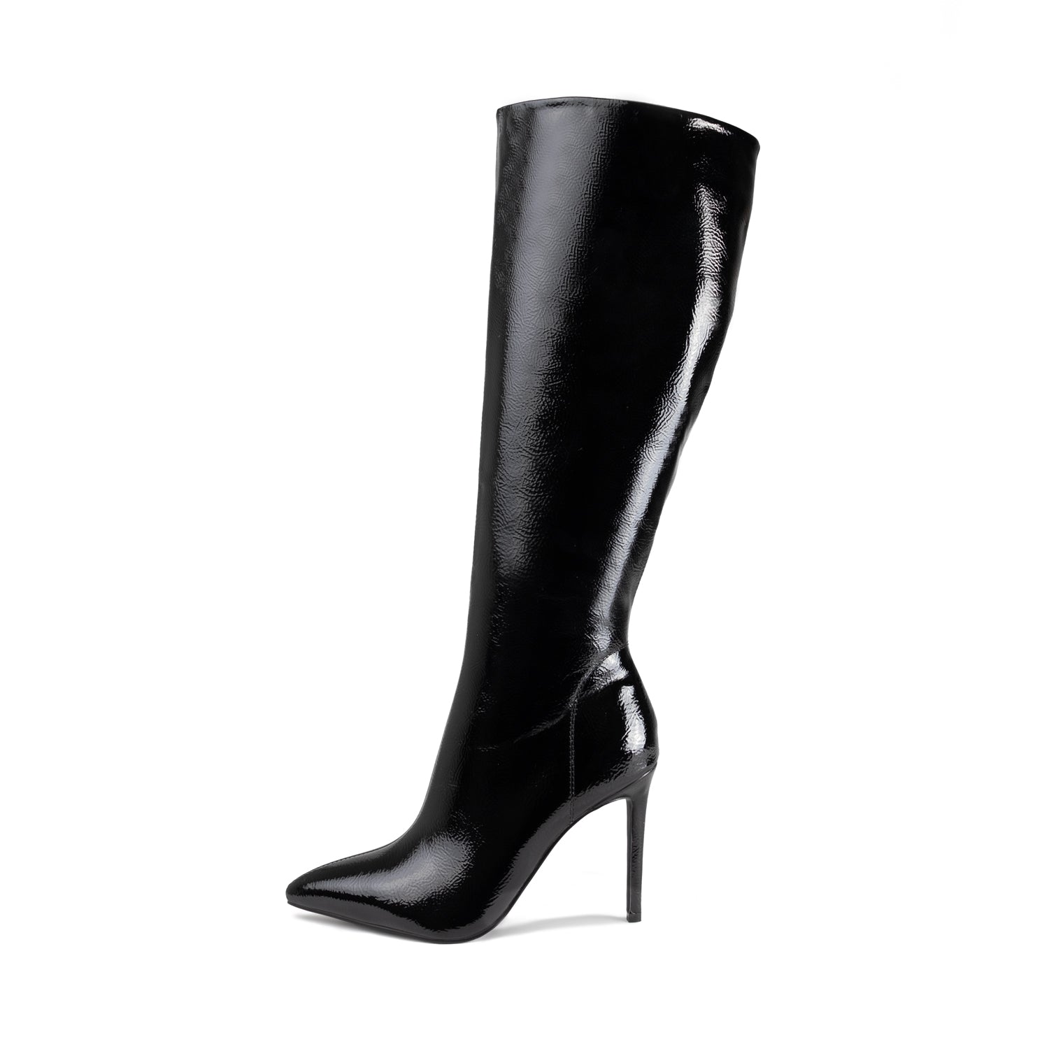 RAID Justin Knee High Boots in Black