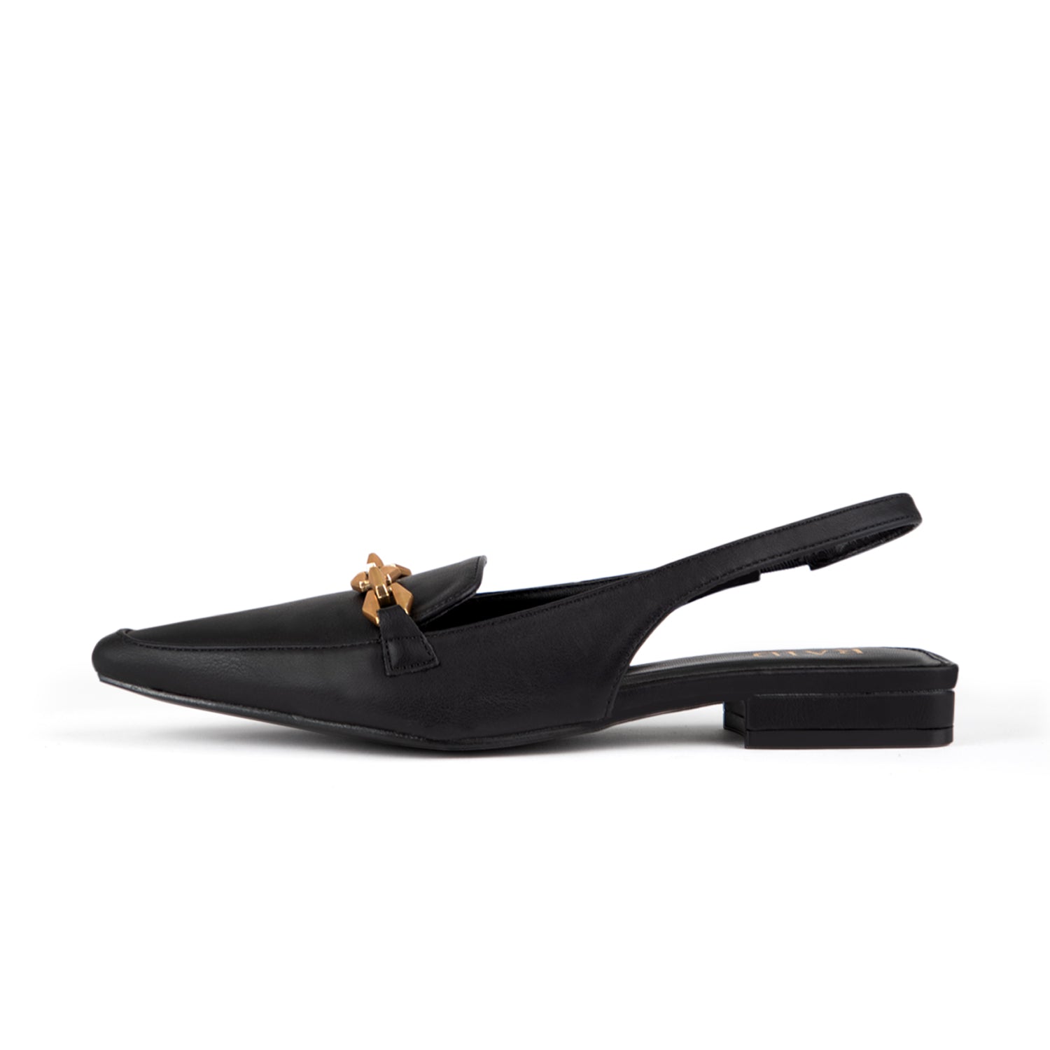 RAID Koral Flat Sandals in Black