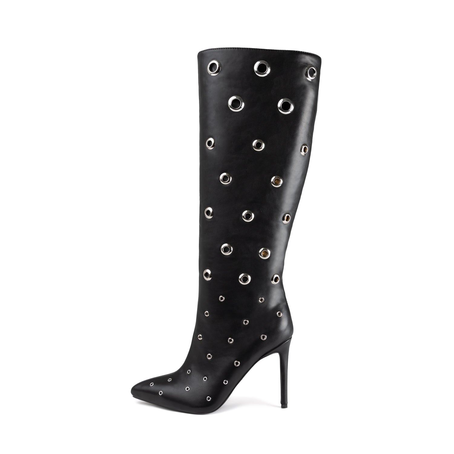 RAID Loryn Knee High Boots in Black