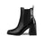 RAID Mariana Block Heeled Ankle Boots in Black