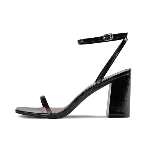 RAID Molika Block Heeled Sandal in Black