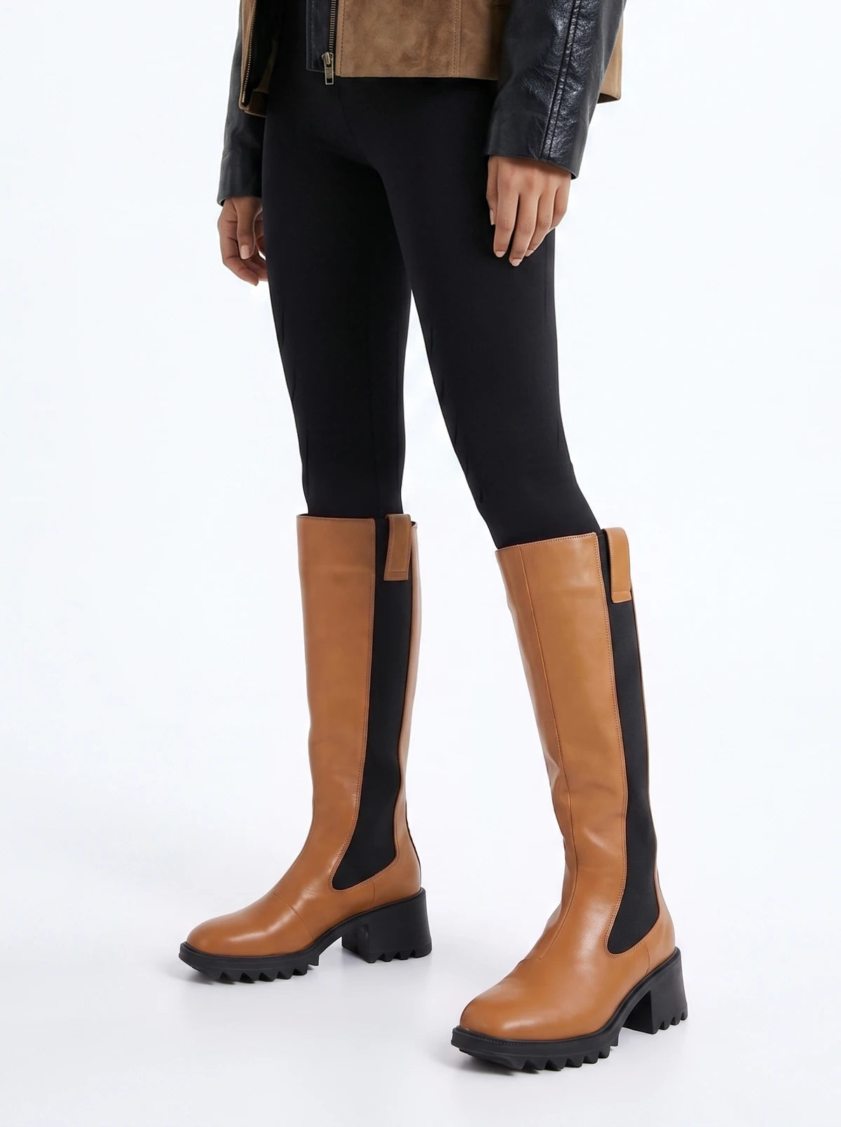RAID Annabel Long Boot in Tan