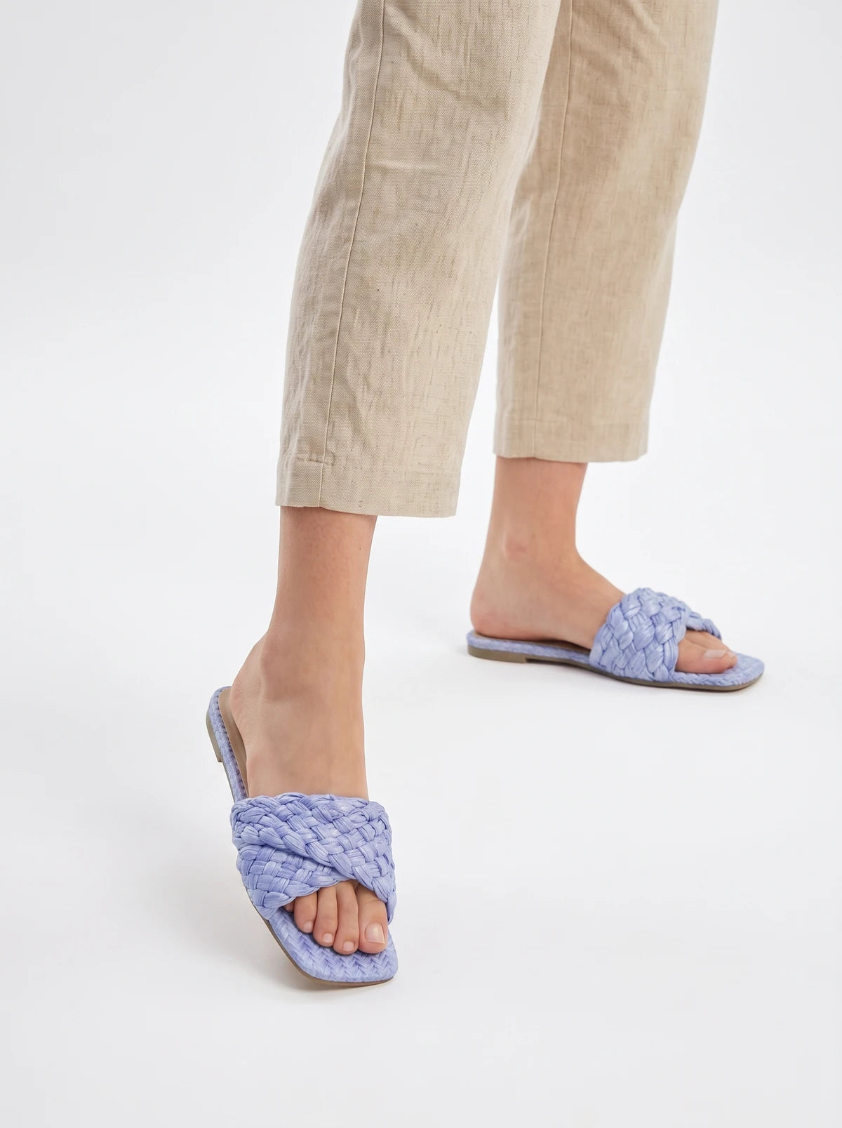 RAID Breezy Flat Mule in Purple