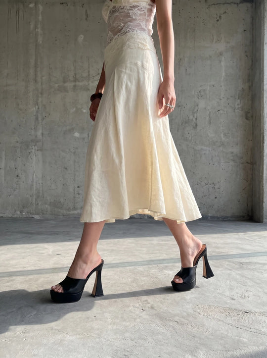 BEBO Estee Platform Mule in Black