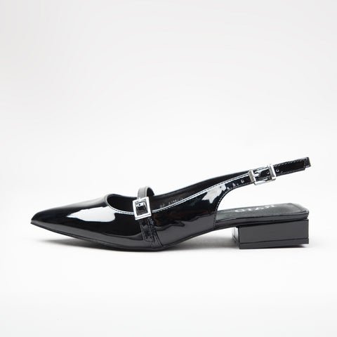 RAID Ramia Flat Slingbacks In Black