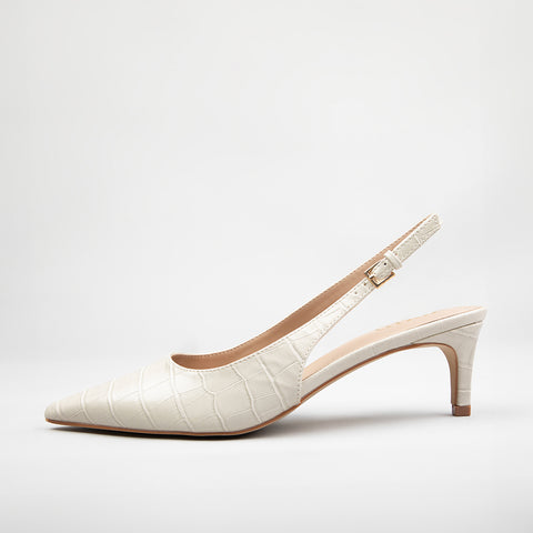 RAID Ravish Slingbacks in Beige