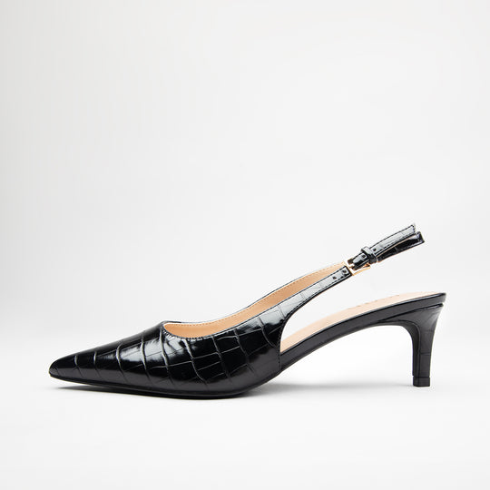 RAID Ravish Slingbacks in Black