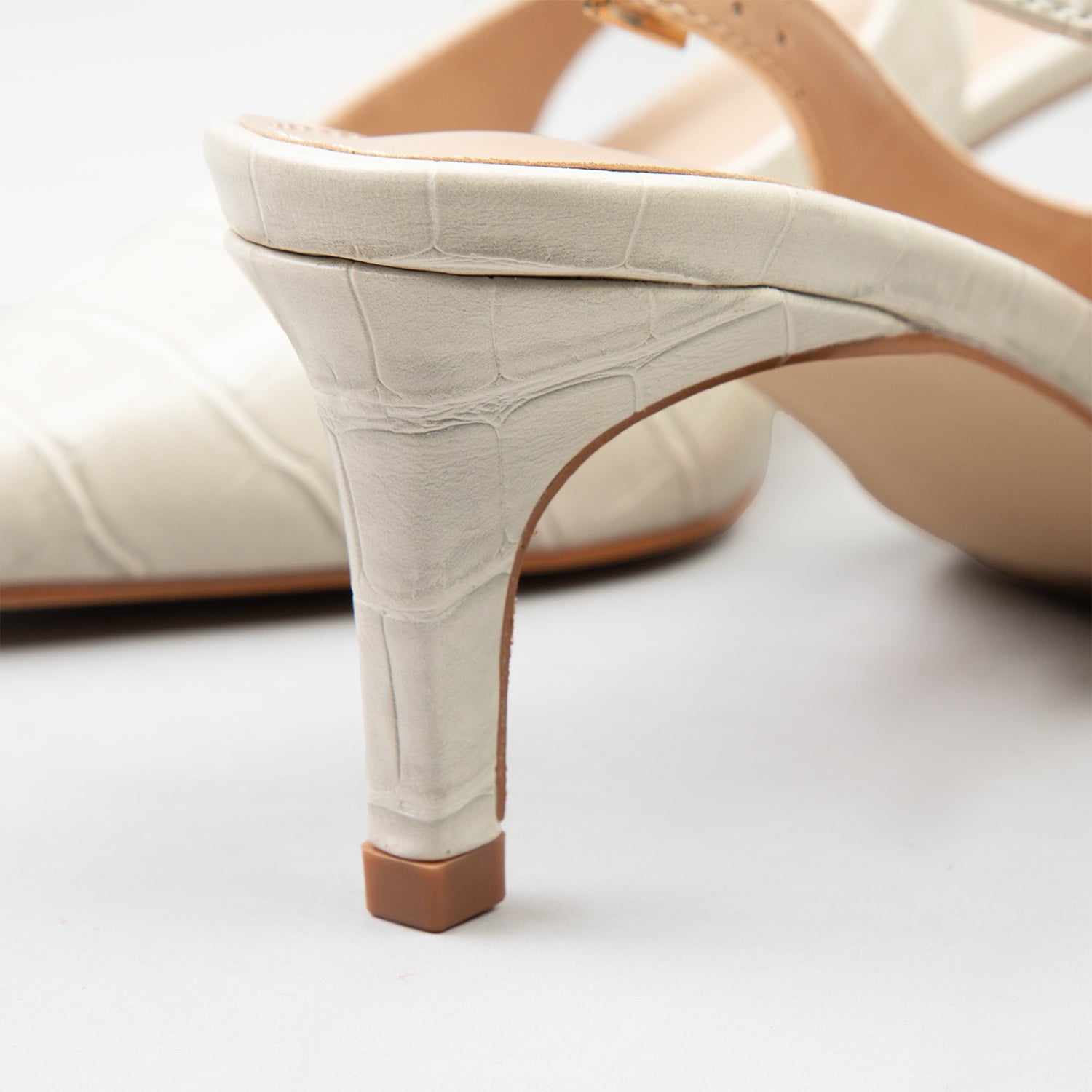 RAID Ravish Slingbacks in Beige