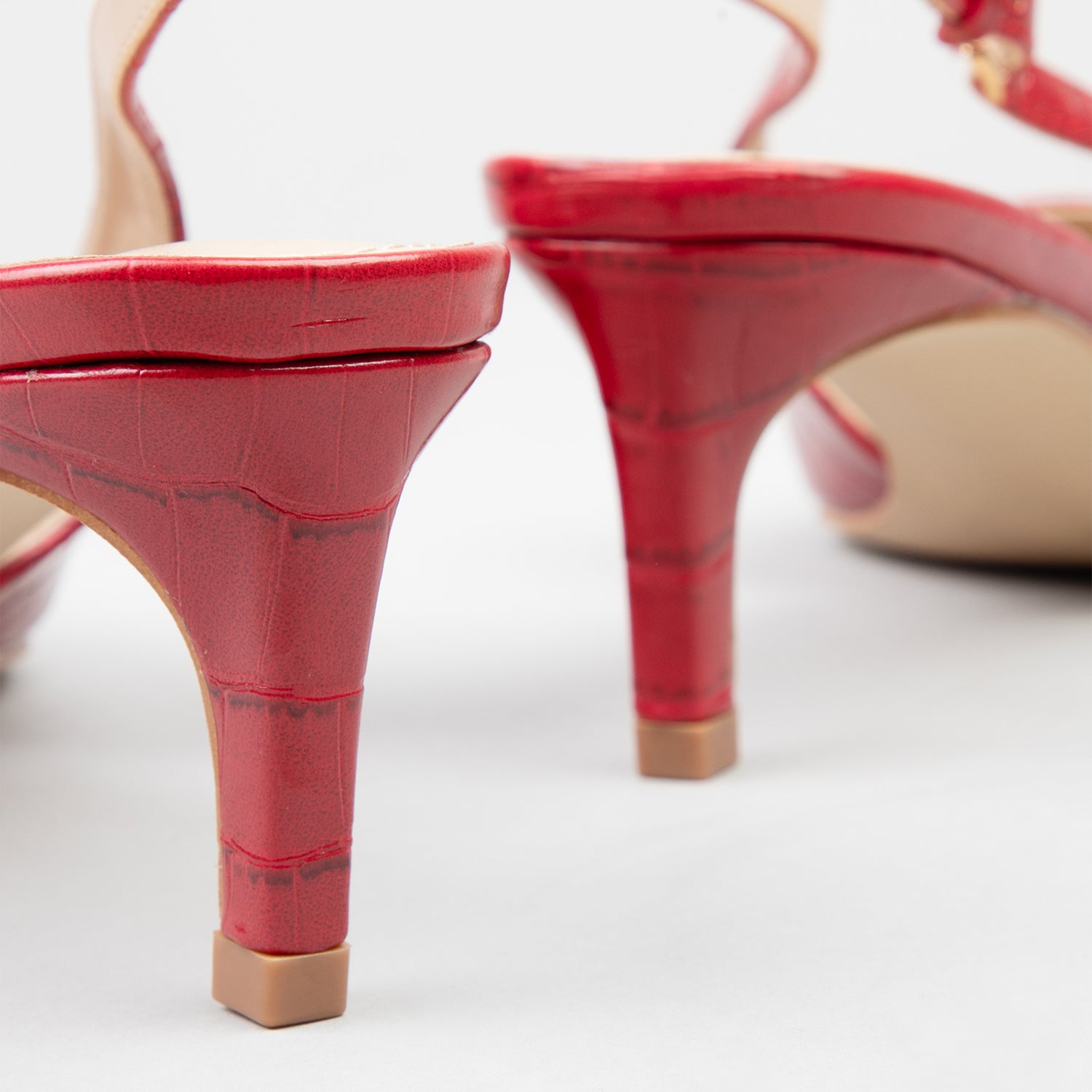 RAID Ravish Slingbacks in Red