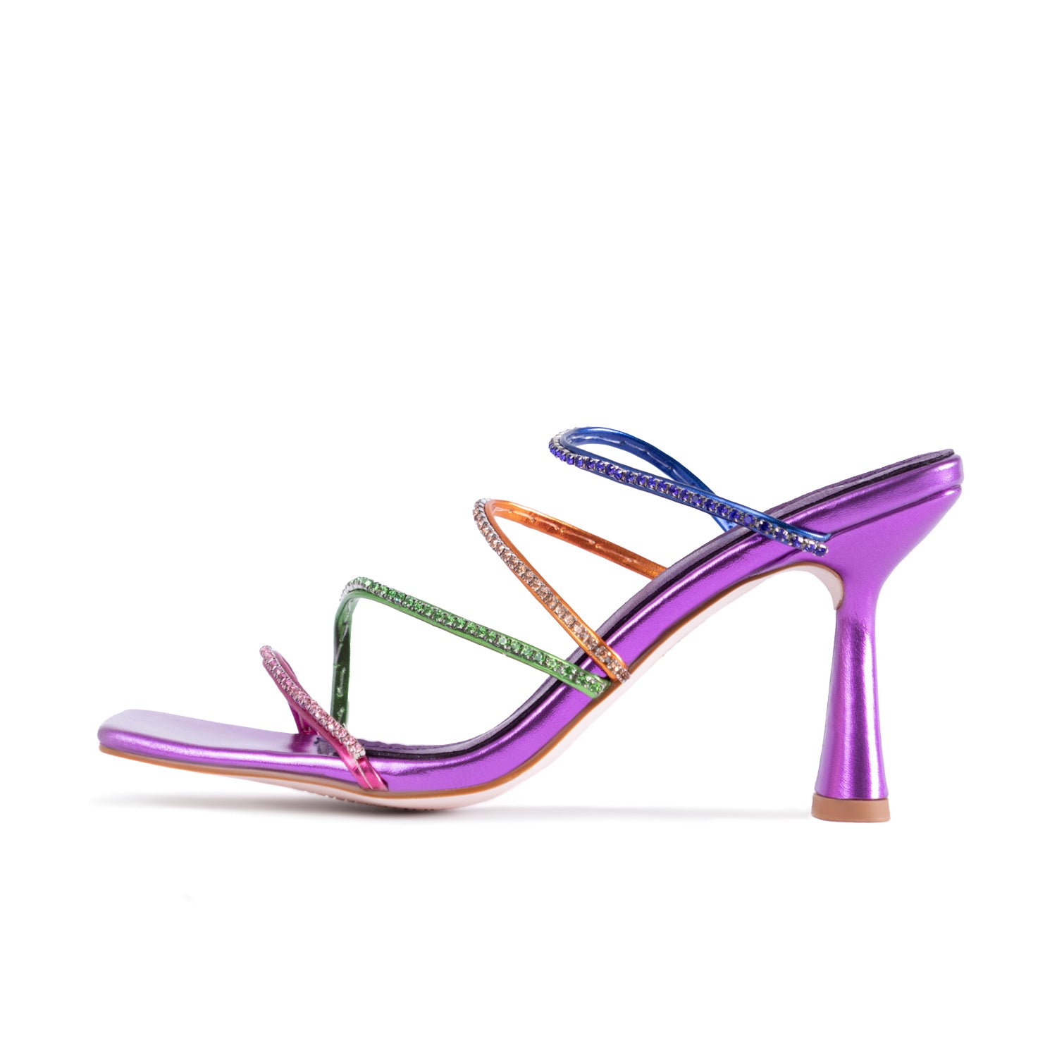 RAID Seanna Heeled Mule in Purple