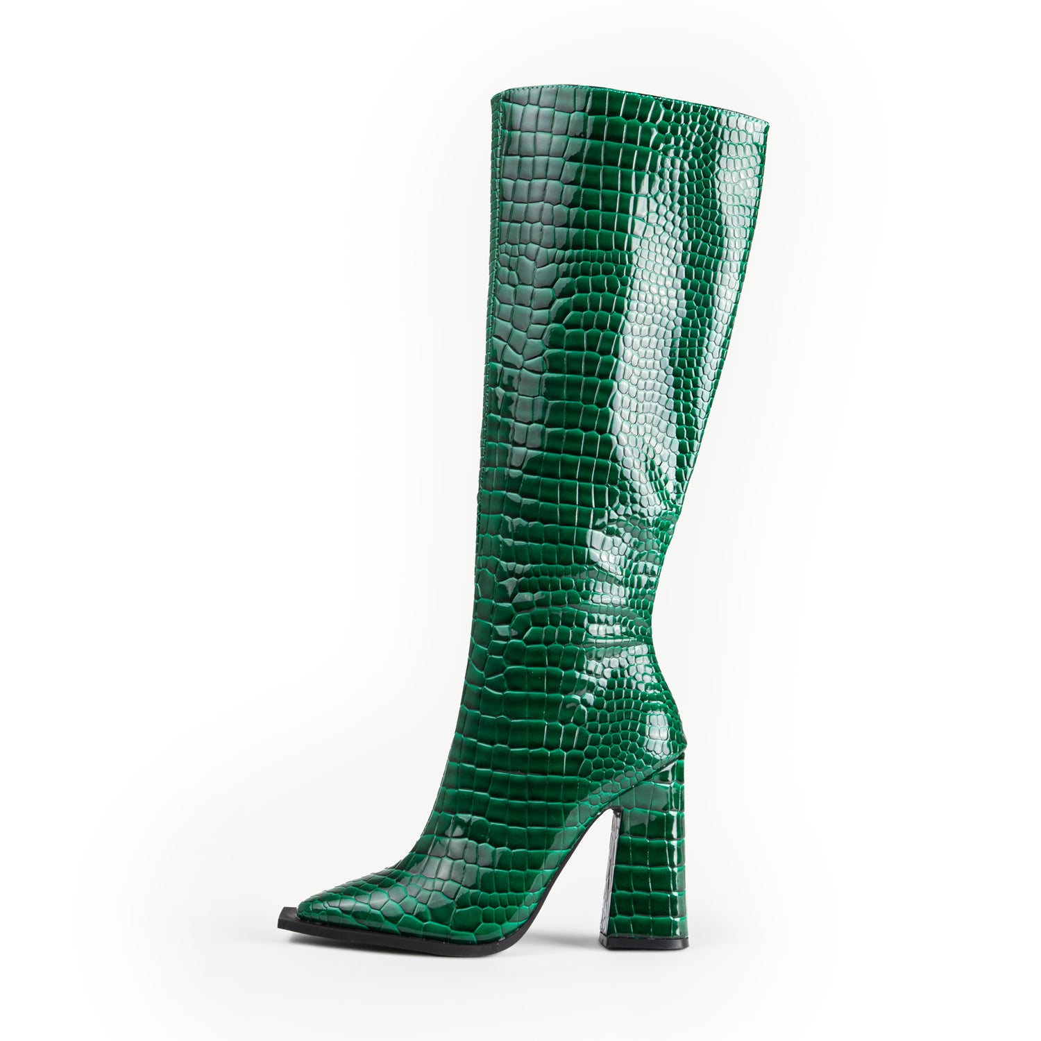 RAID Sphere Long Boot in Green Croc