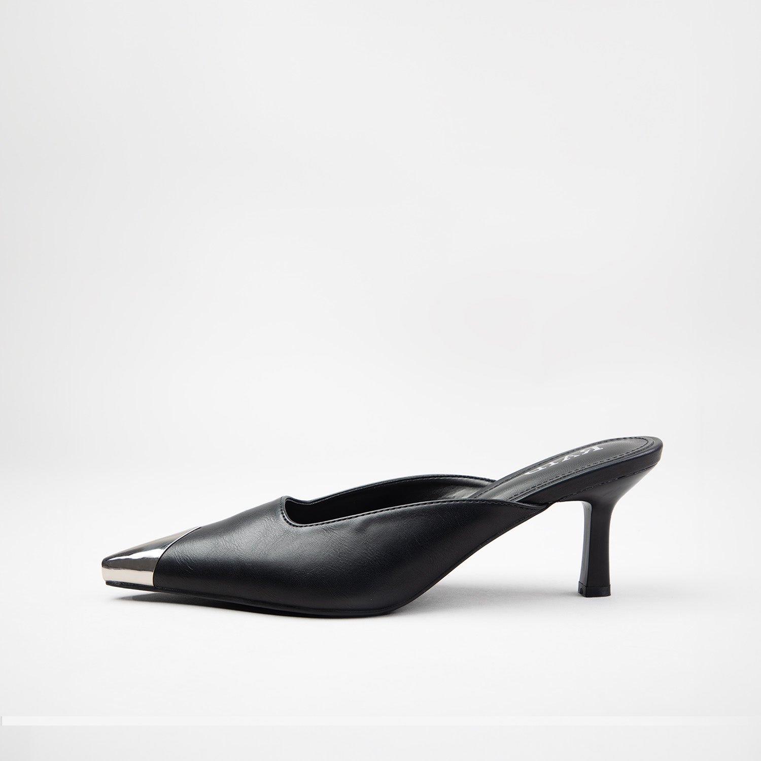 RAID Elkana Heeled Mules in Black