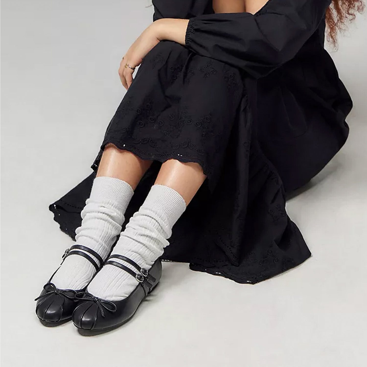 RAID Idol Ballet Flats in Black