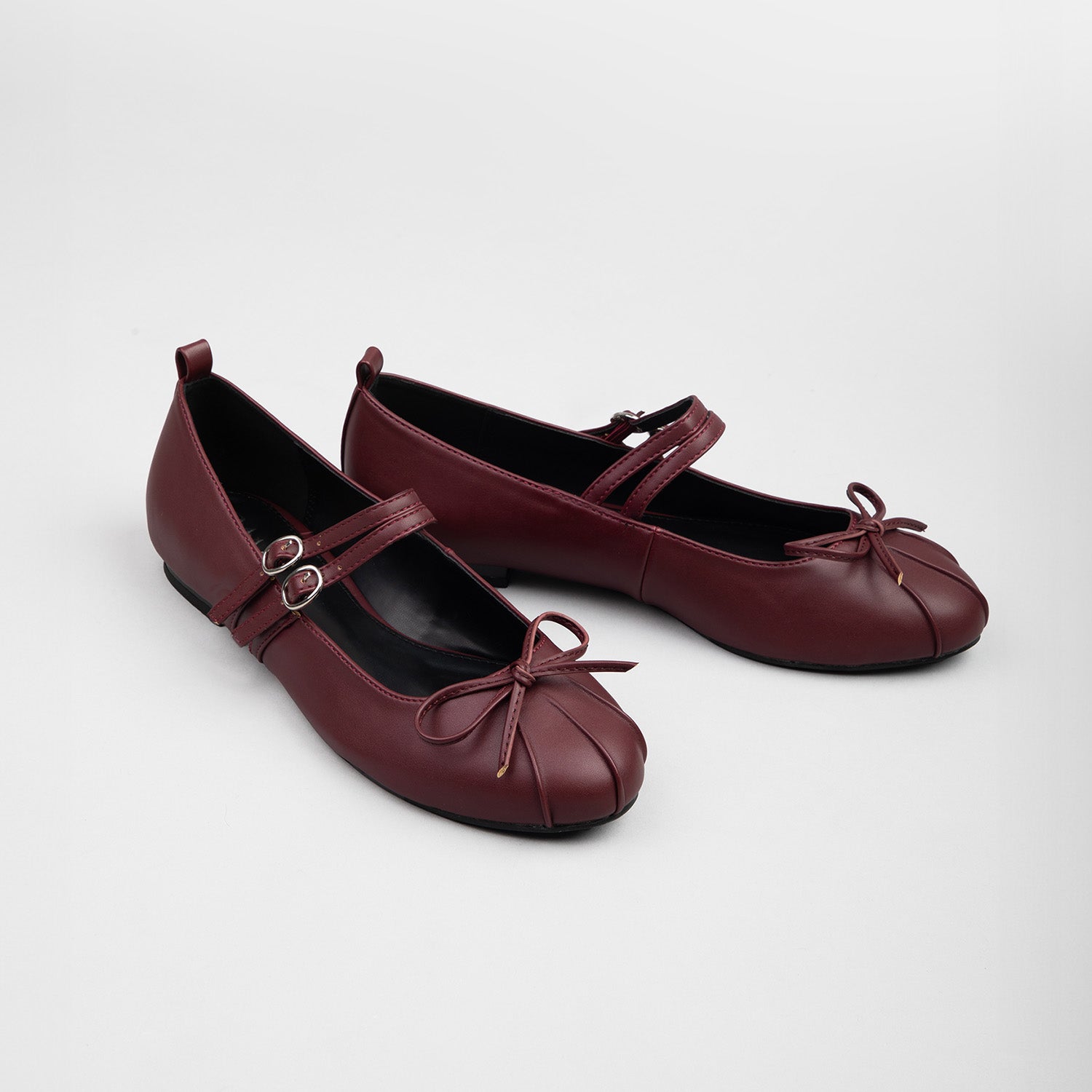 RAID Idol Ballet Flats in Burgundy