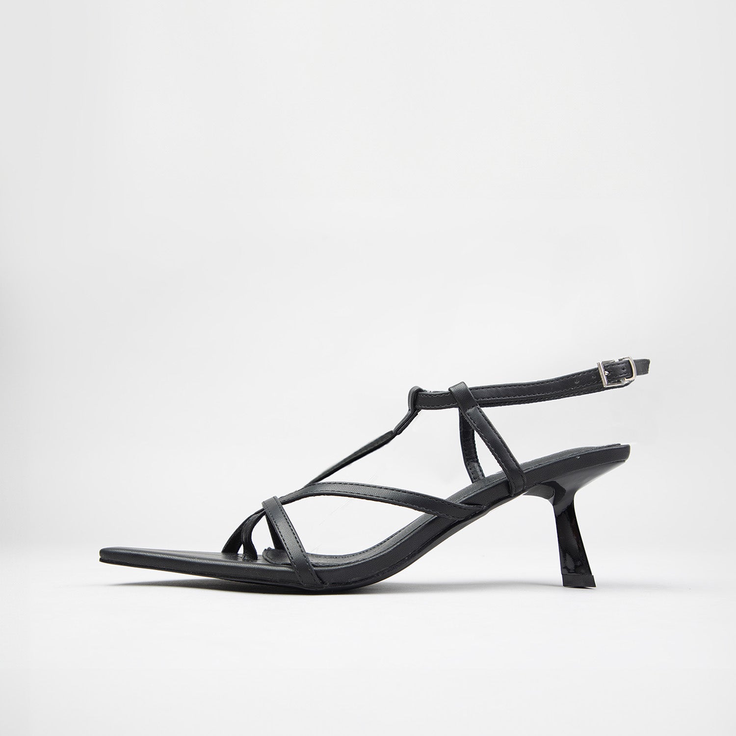 RAID Layne Heeled Sandals in Black
