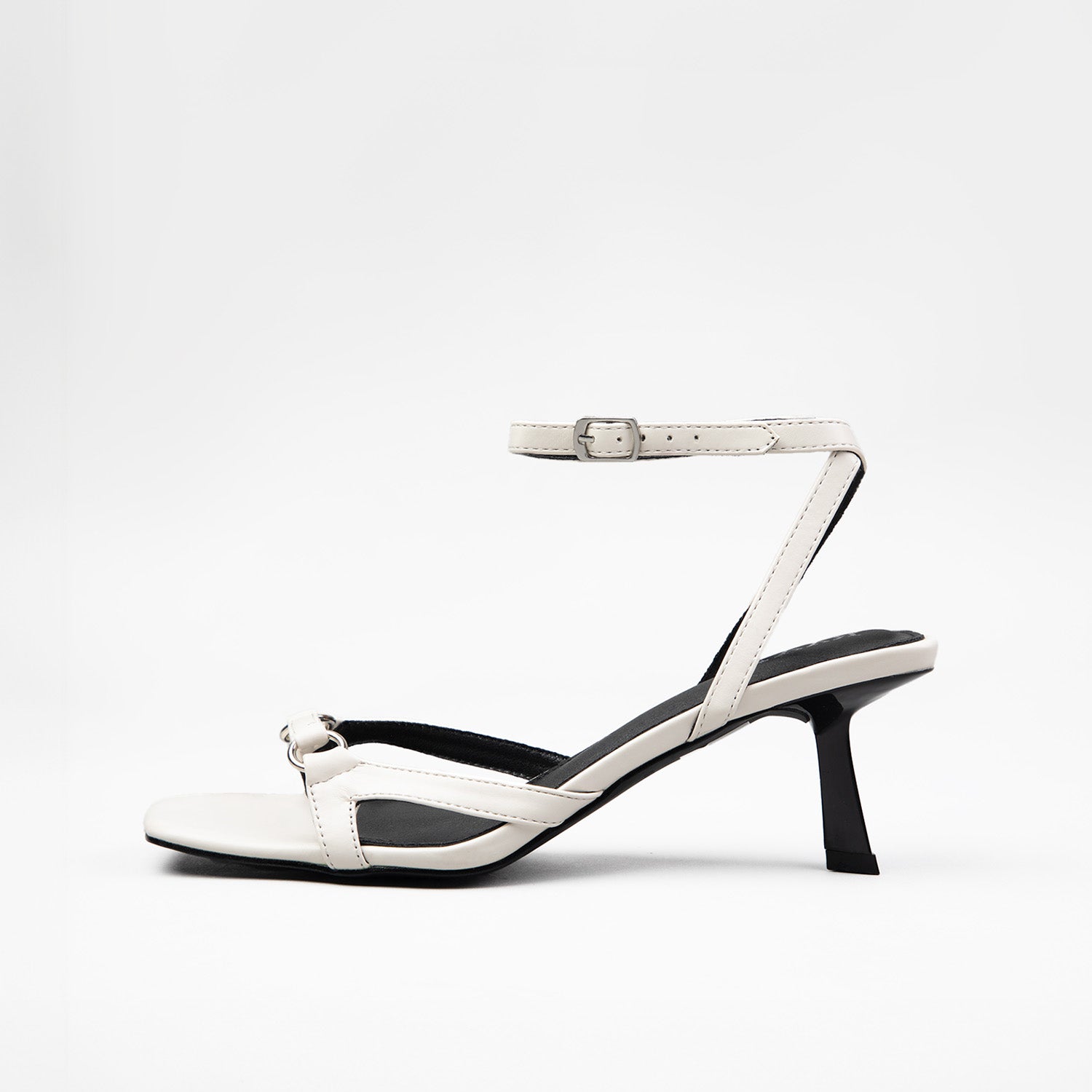 RAID Macie Heeled Sandals in Off White