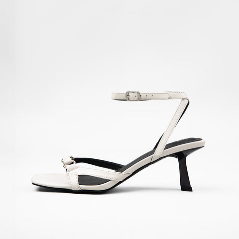 RAID Macie Heeled Sandals in Off White