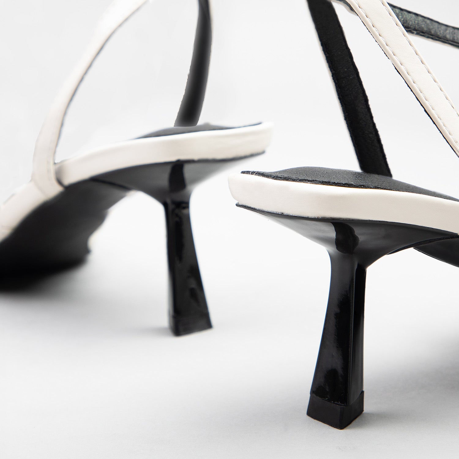 RAID Macie Heeled Sandals in Off White