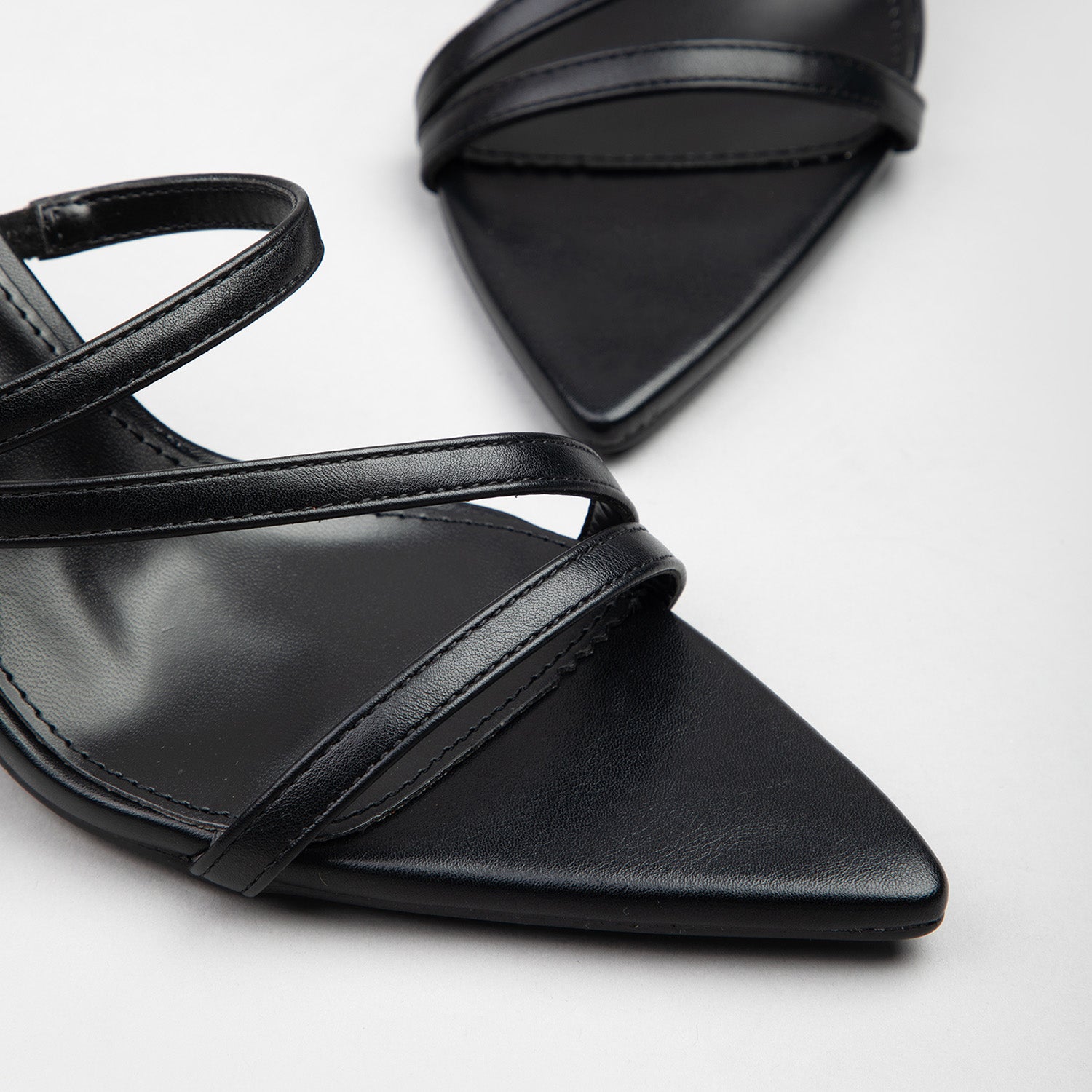 RAID Tosca Heeled Mules in Black