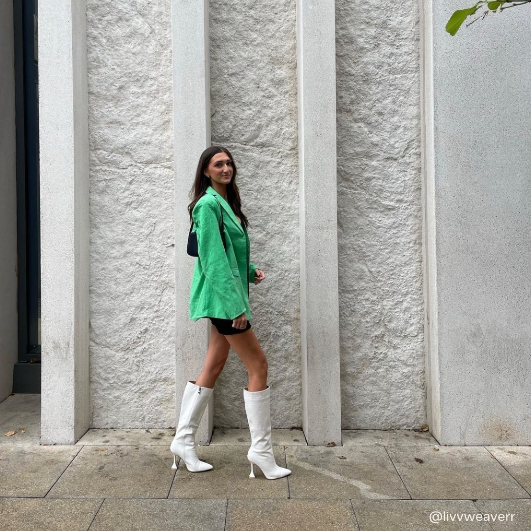 RAID Malina Long Boot in White