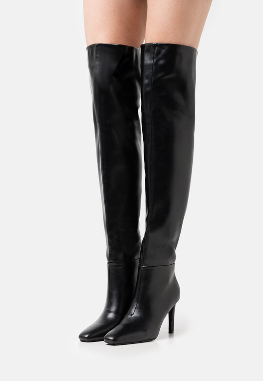 RAID Kulture Long Boot in Black