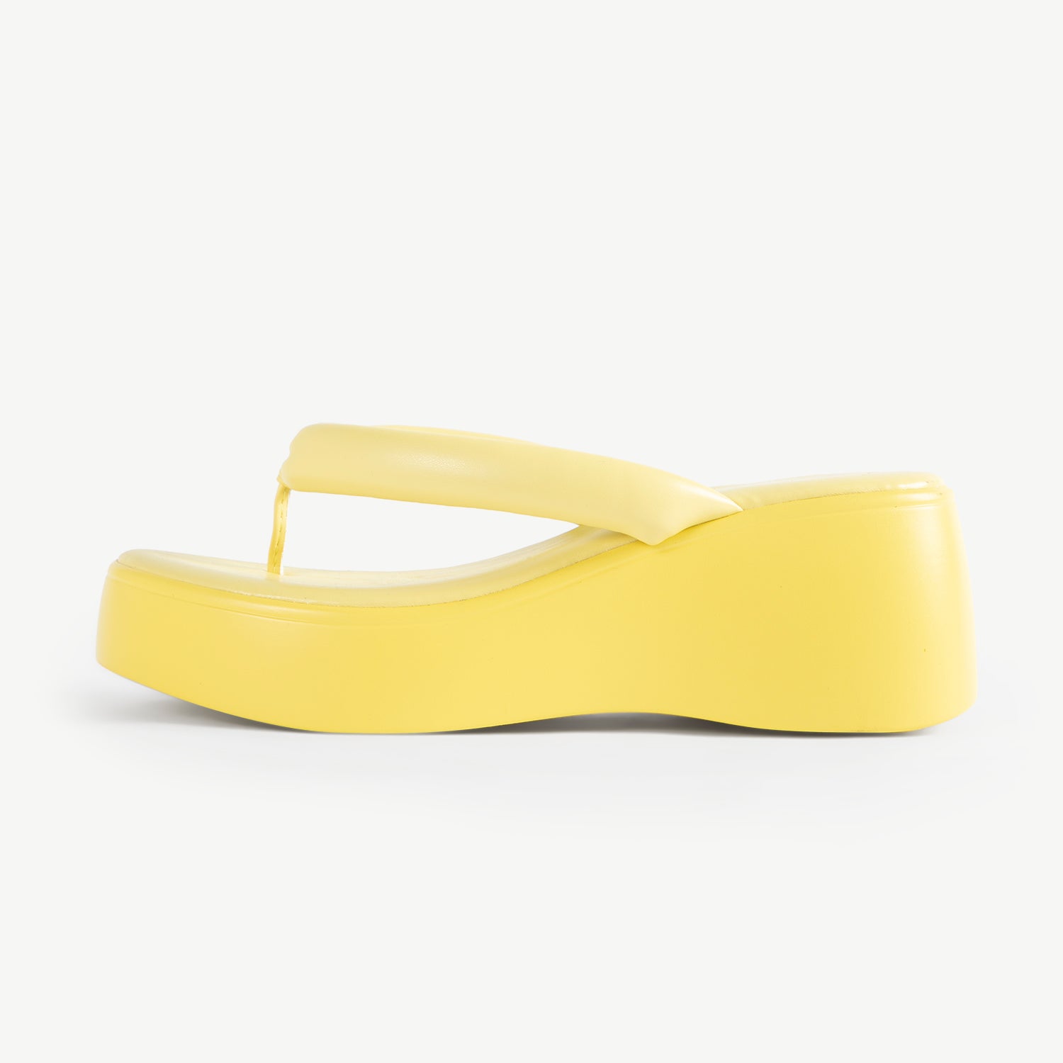 RAID Aaria Chunky Platform Sandals In Yellow