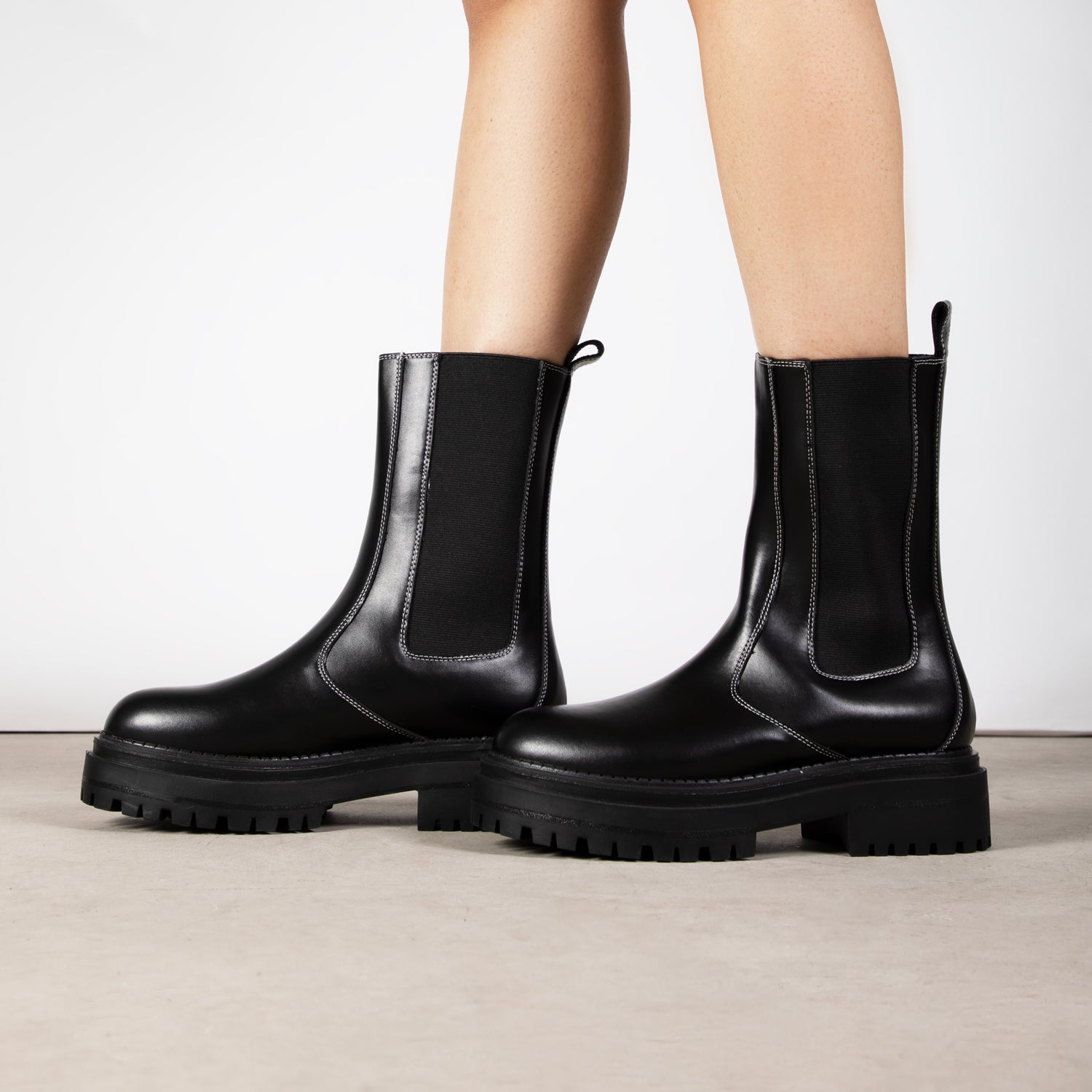 RAID Aasta Ankle Boot in Black