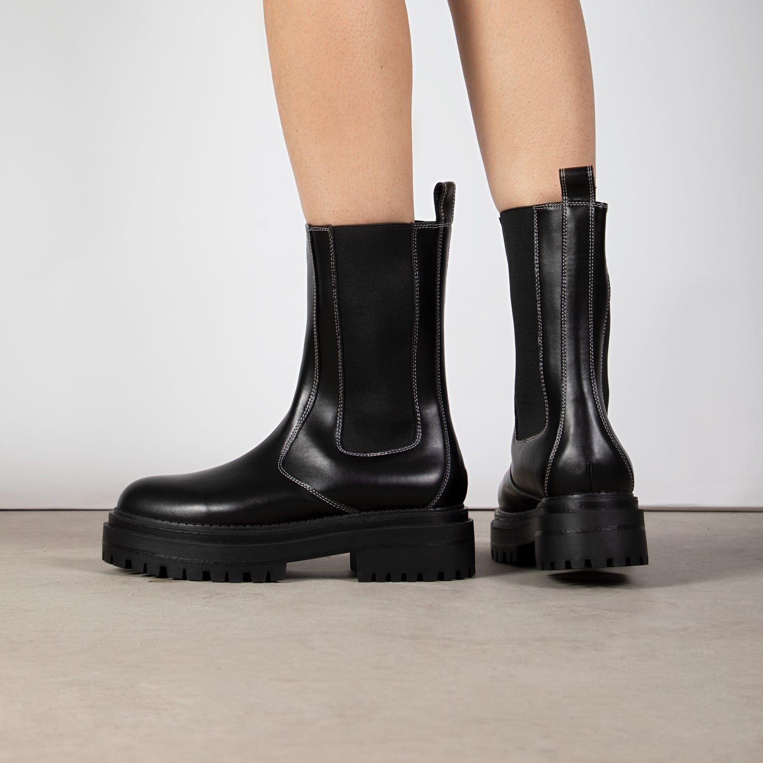 RAID Aasta Ankle Boot in Black