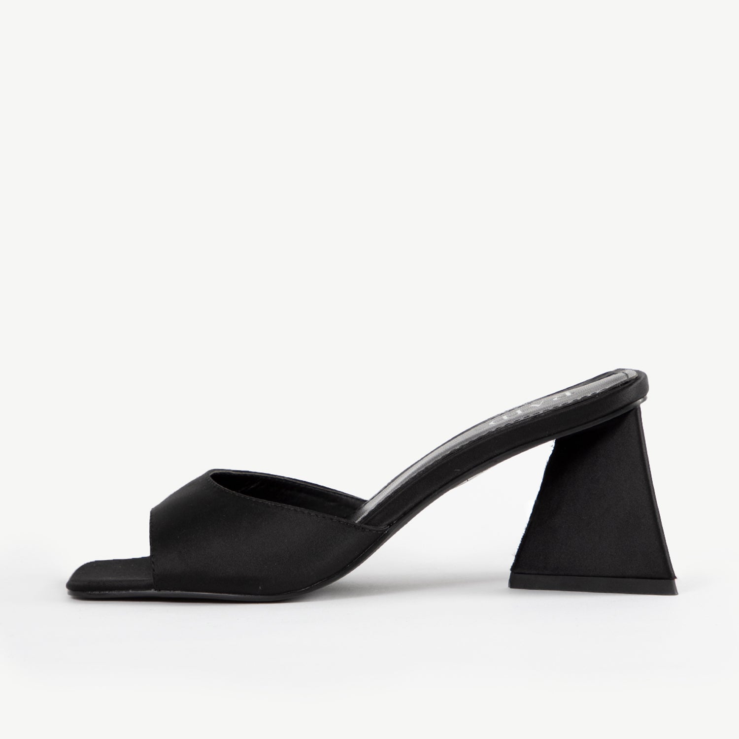 RAID Acasia Block Heeled Mule in Black